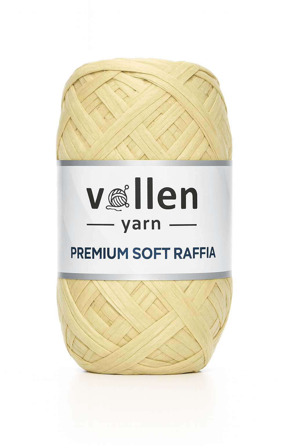 Premıum Softty Rafya, Doğal Yumuak Rafya İp  - 3712-Naturel