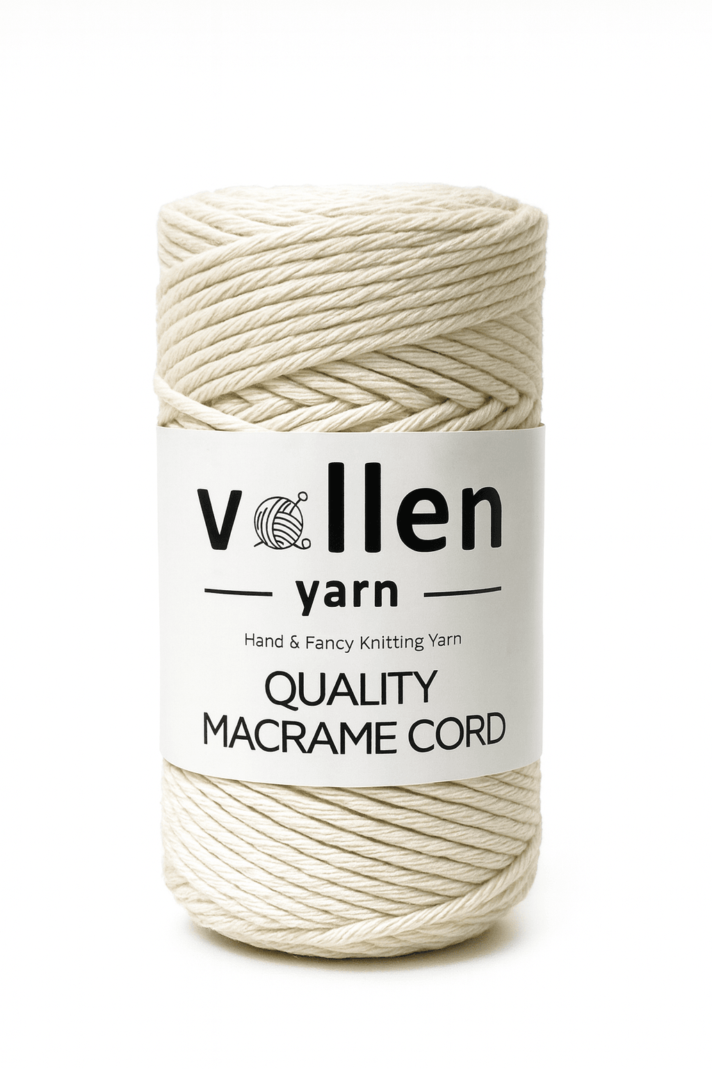 Vollen Yarn Taranan Makrome Ipi 3mm Taranabilir Pamuk Makrome Ipi Makrame Ipi 