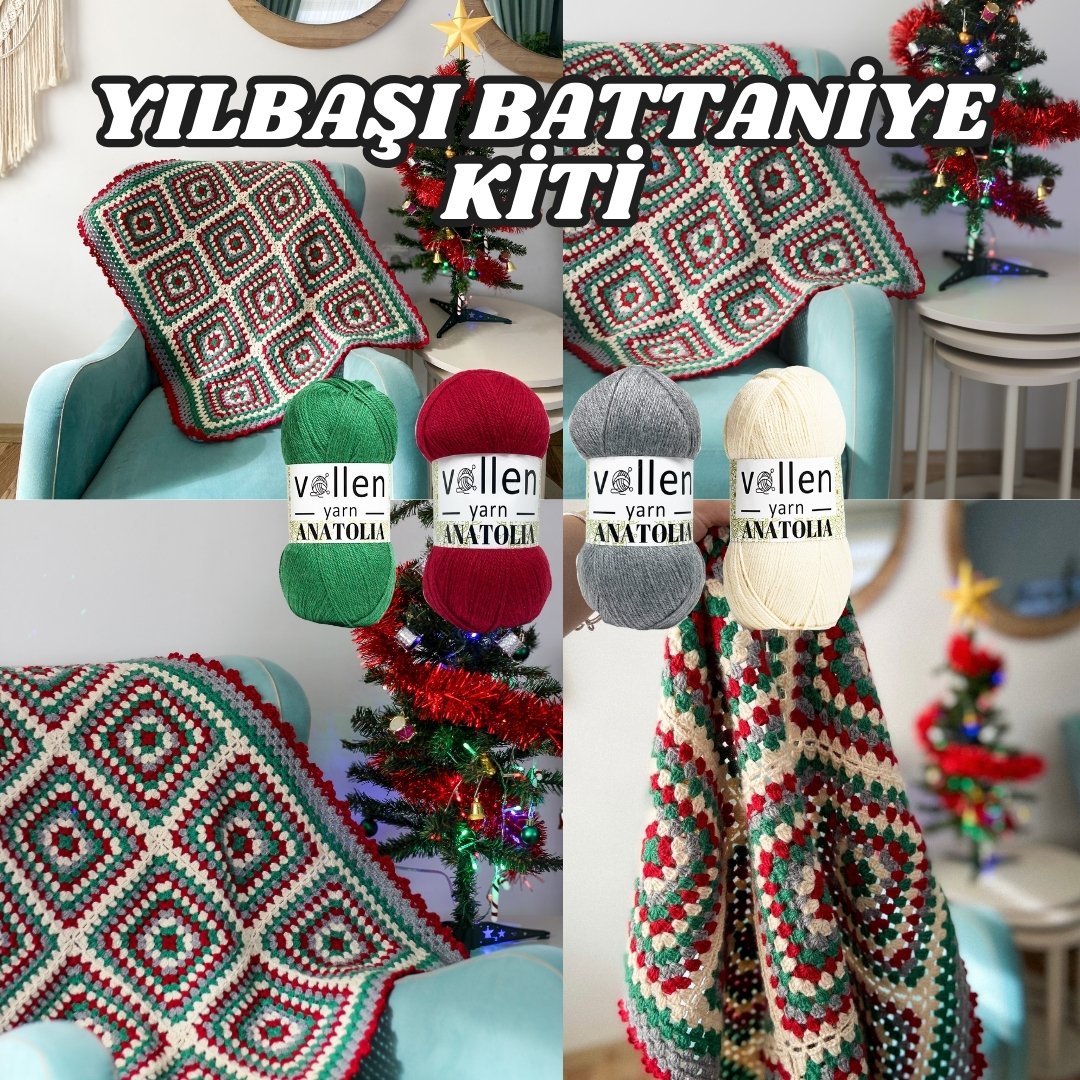 Yılbaşı Battaniye Kiti (TIĞ HEDİYELİ)