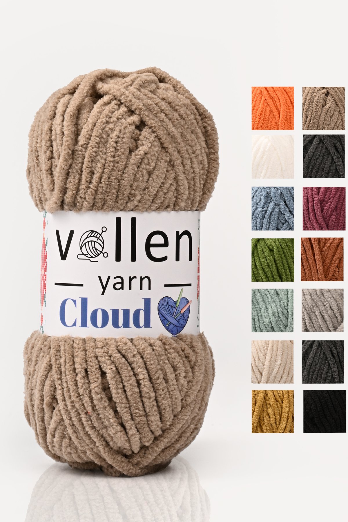 VollenYarn Cloud,kadife battaniye ipi,el örgü ipi,Tığ işi Hırka ipi,Amıgurumi oyuncak ipi