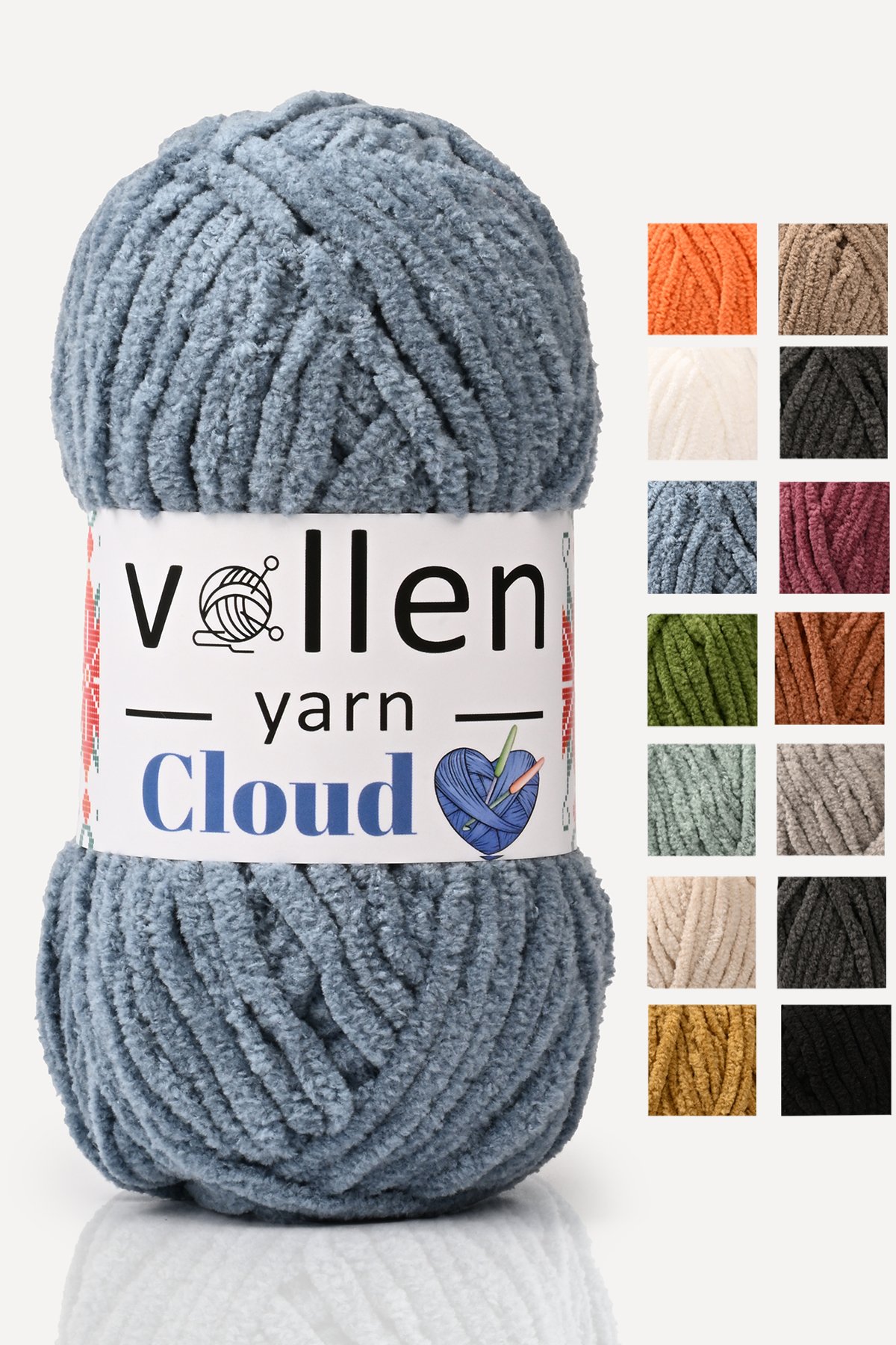 VollenYarn Cloud,kadife battaniye ipi,el örgü ipi,Tığ işi Hırka ipi,Amıgurumi oyuncak ipi