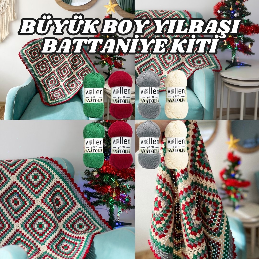 Yılbaşı Battaniye Kiti (TIĞ HEDİYELİ)