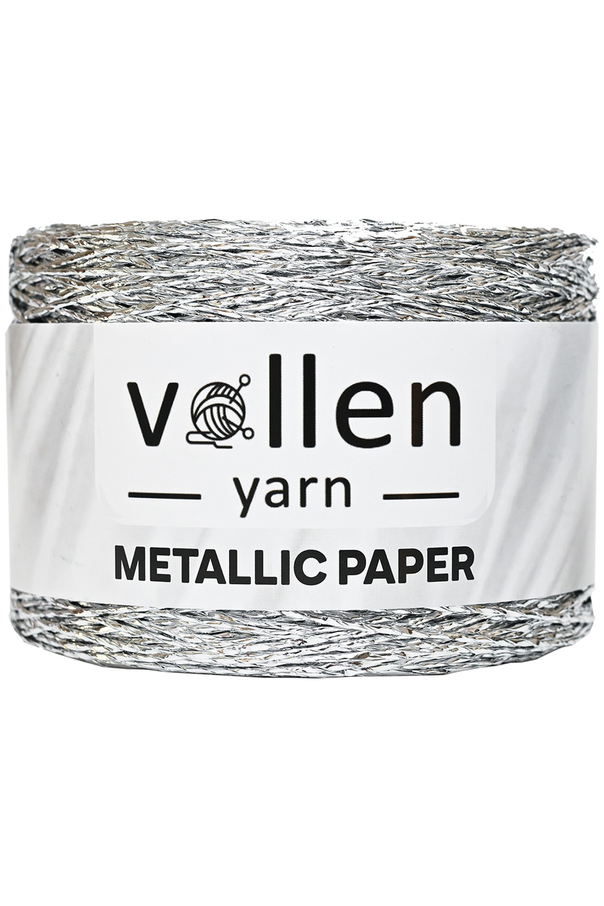 Vollen Yarn Premium Metalik Parlak Kağıt İpi 250gr/400mt