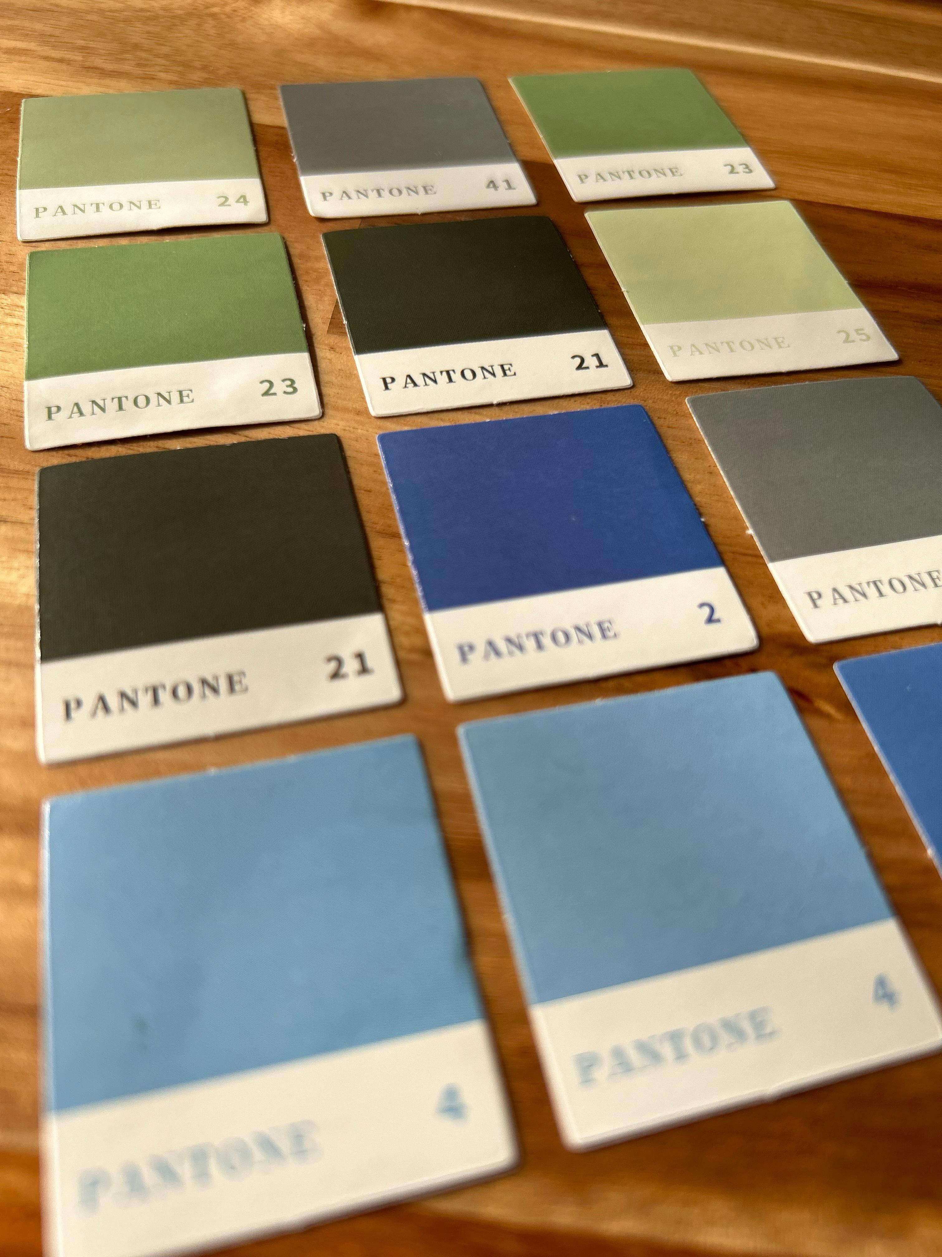 Pantone Yeşil Renk Sticker