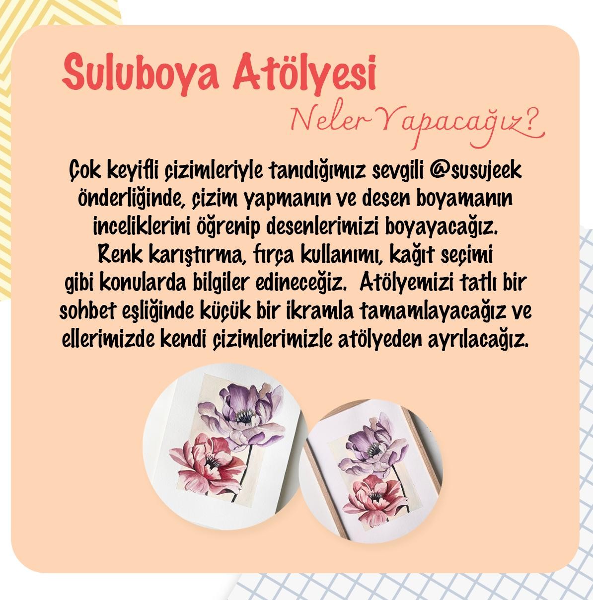 #hobiterapi Suluboya Atölyesi - Genç ve Yetişkin Grubu