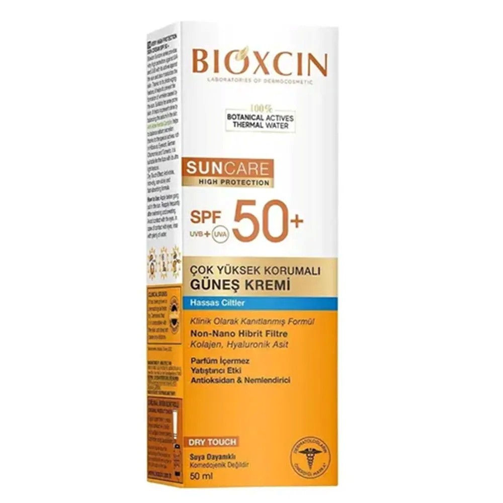 Bioxcin Suncare Güneş Kremi Hassas SPF 50+ 50 ml