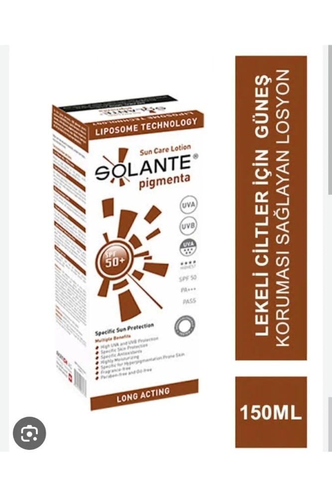 Solante Pigmenta Sun Care Lotion SPF50+ 150 ml