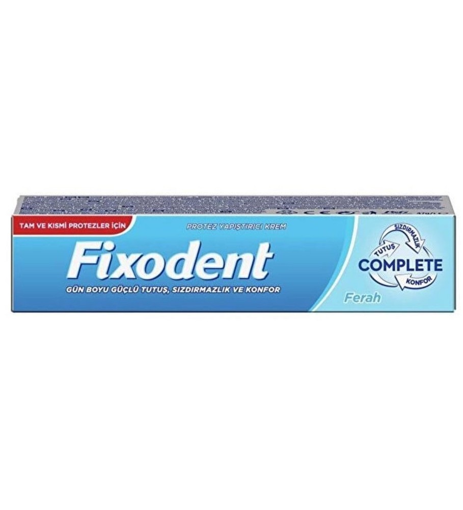 Fixodent Complete Ferah Diş Protez Yapıştırıcı 47g