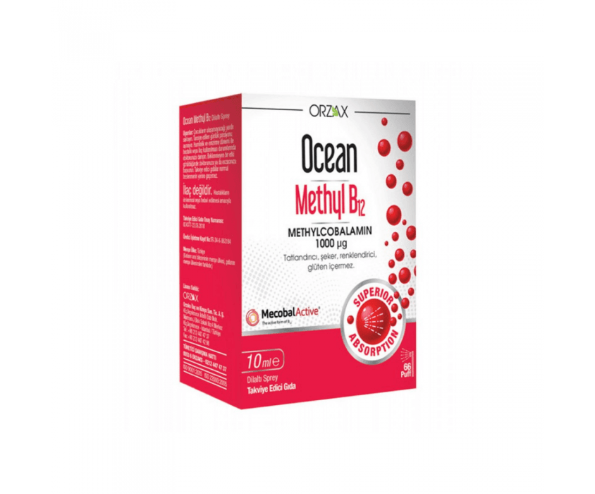 Ocean Methyl B12 Sprey 1000 mg 10 ml