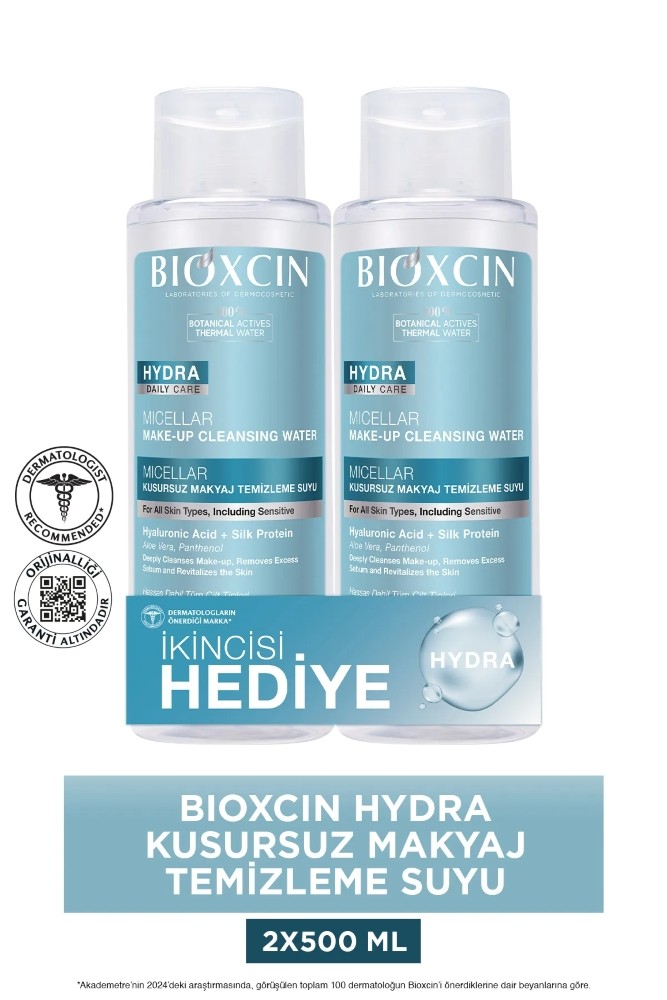 Bioxcin Hydra Micellar Su 500 ml - 2 Adet