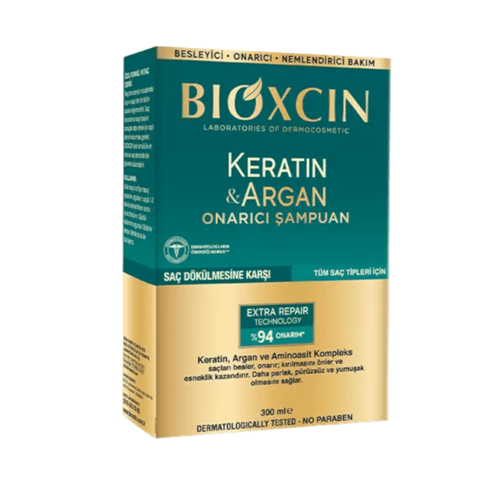 Bioxcin Şampuan Keratin Argan Onarıcı 300 ml