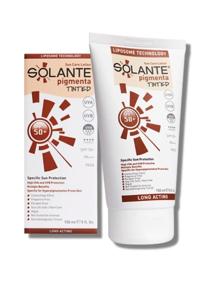 Solante Pigmenta Tinted Sun Care Lotion SPF50+ 150 ml