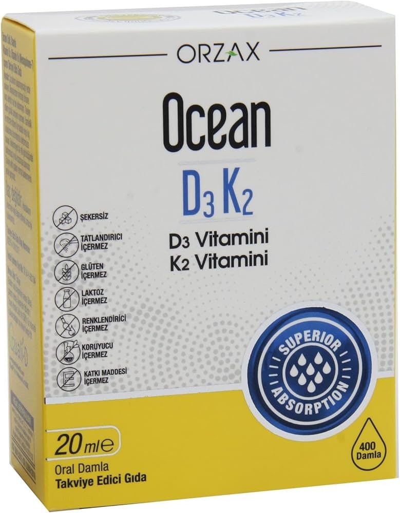 Ocean D3K2 Damla 20 ml