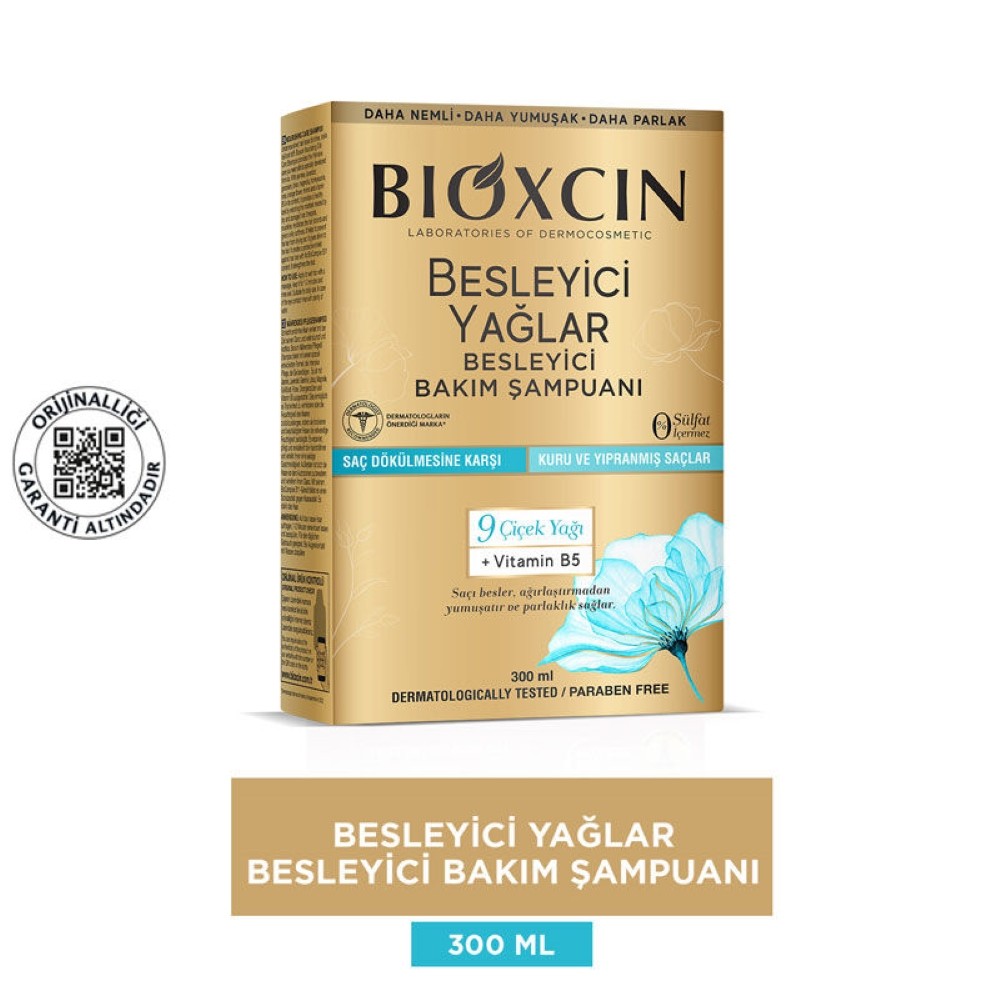 Bioxcin Besleyici Yağlar Şampuan 300 ml