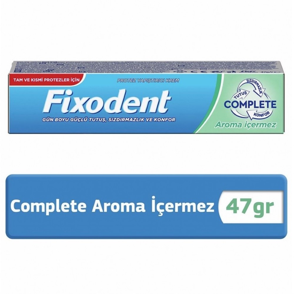 Fixodent Protez Yapıstırıcı Krem 47 gr AROMASIZ