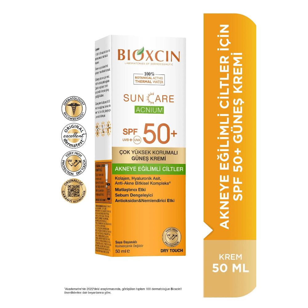 Bioxcin Sun Care Acnium Krem SPF50 50 ml