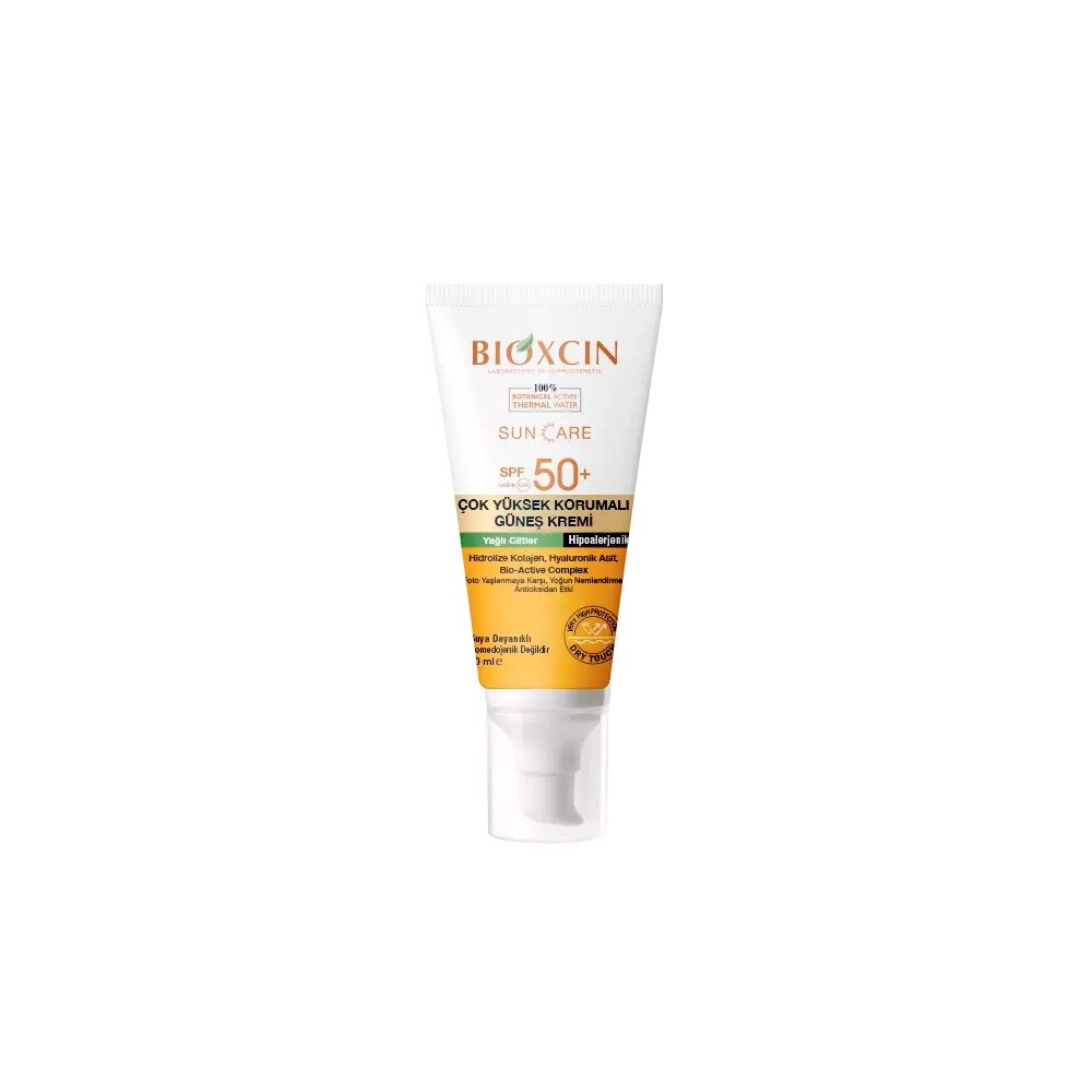 Bioxcin Sun Care Güneş Krem Renkli Yüksek Korumalı Yağlı Ciltler İçin SPF50+ 50 ml