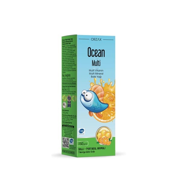 Ocean Multi Ballı Portakal Konsantreli Şurup 150 ml