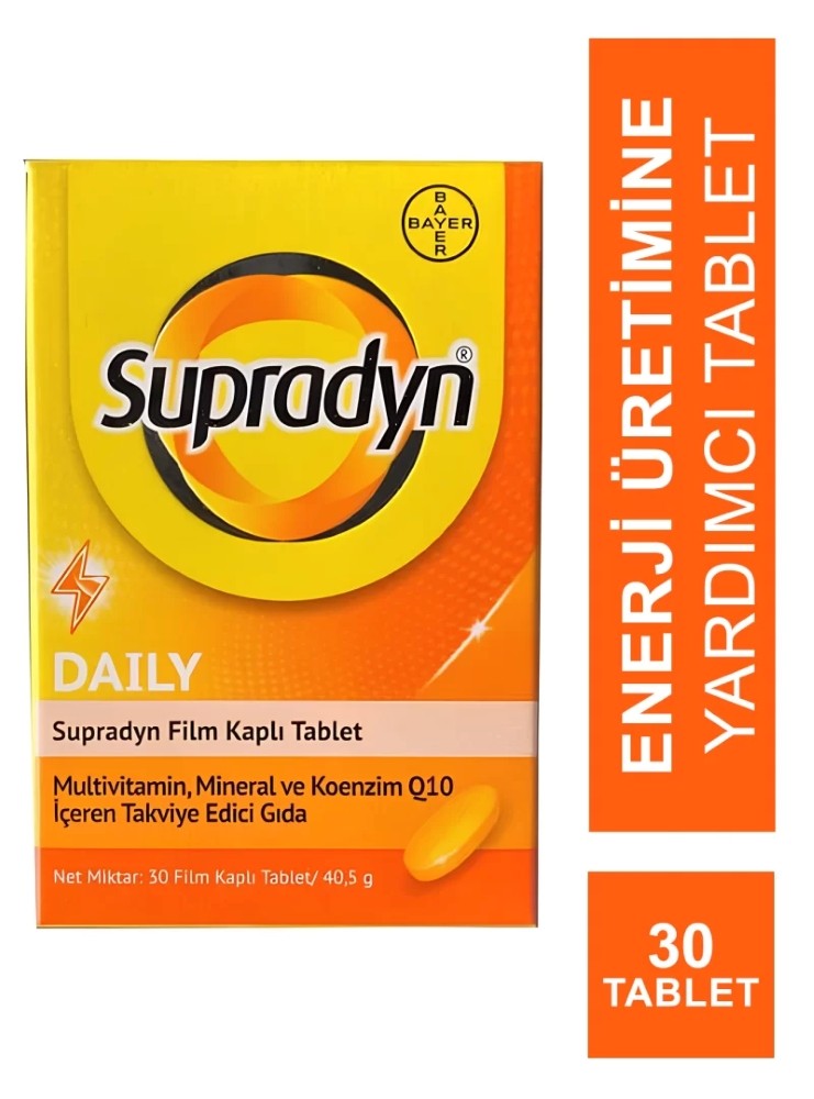 Supradyn Daily Koenzim Q10 30 Film Kaplı Tablet