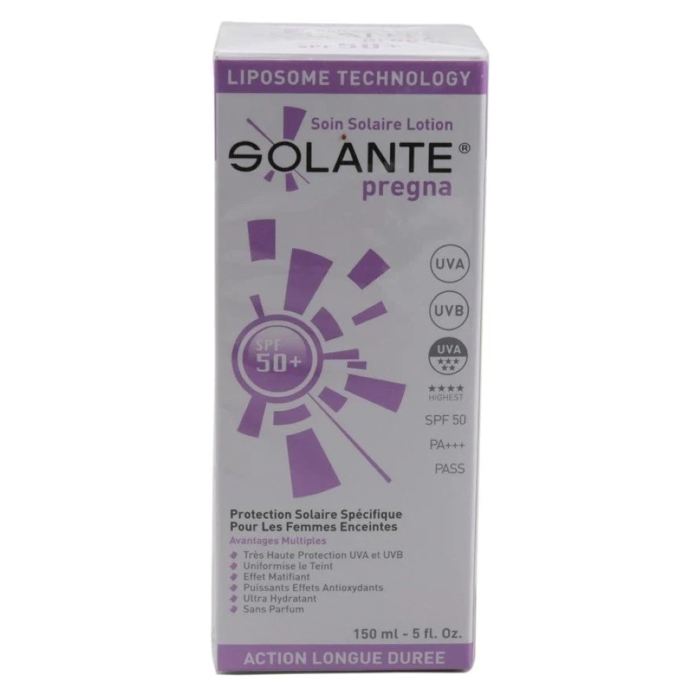 Solante Pregna Hamilelere Özel Güneş Losyonu SPF50 150 ml