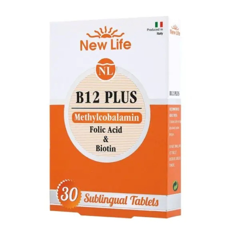 New Life B12 Plus Methylcobalamin 30 Tablet