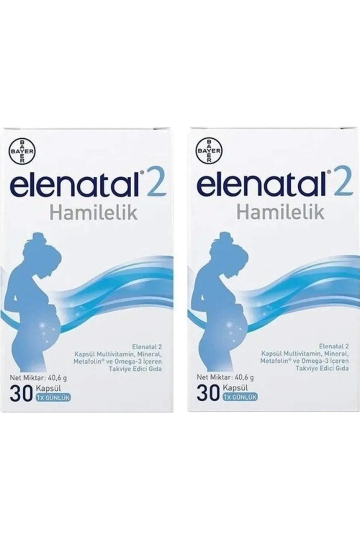 Elenatal 2 Takviye Edici Gıda 30 Tablet (2ADET)