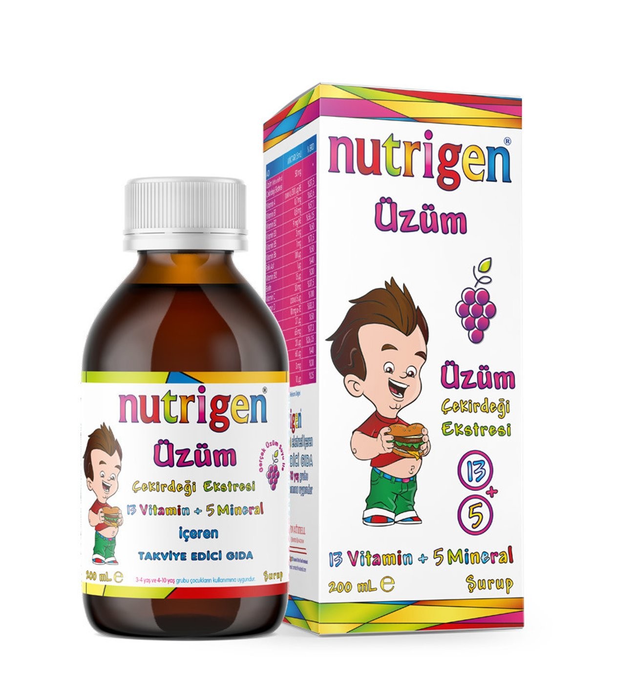 Nutrigen Üzüm Pediatrik Şurup 200 ml