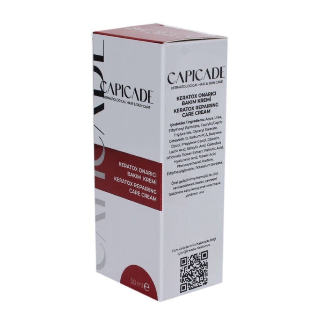 Capicade Keratox Onarıcı Bakım Kremi 50 ml