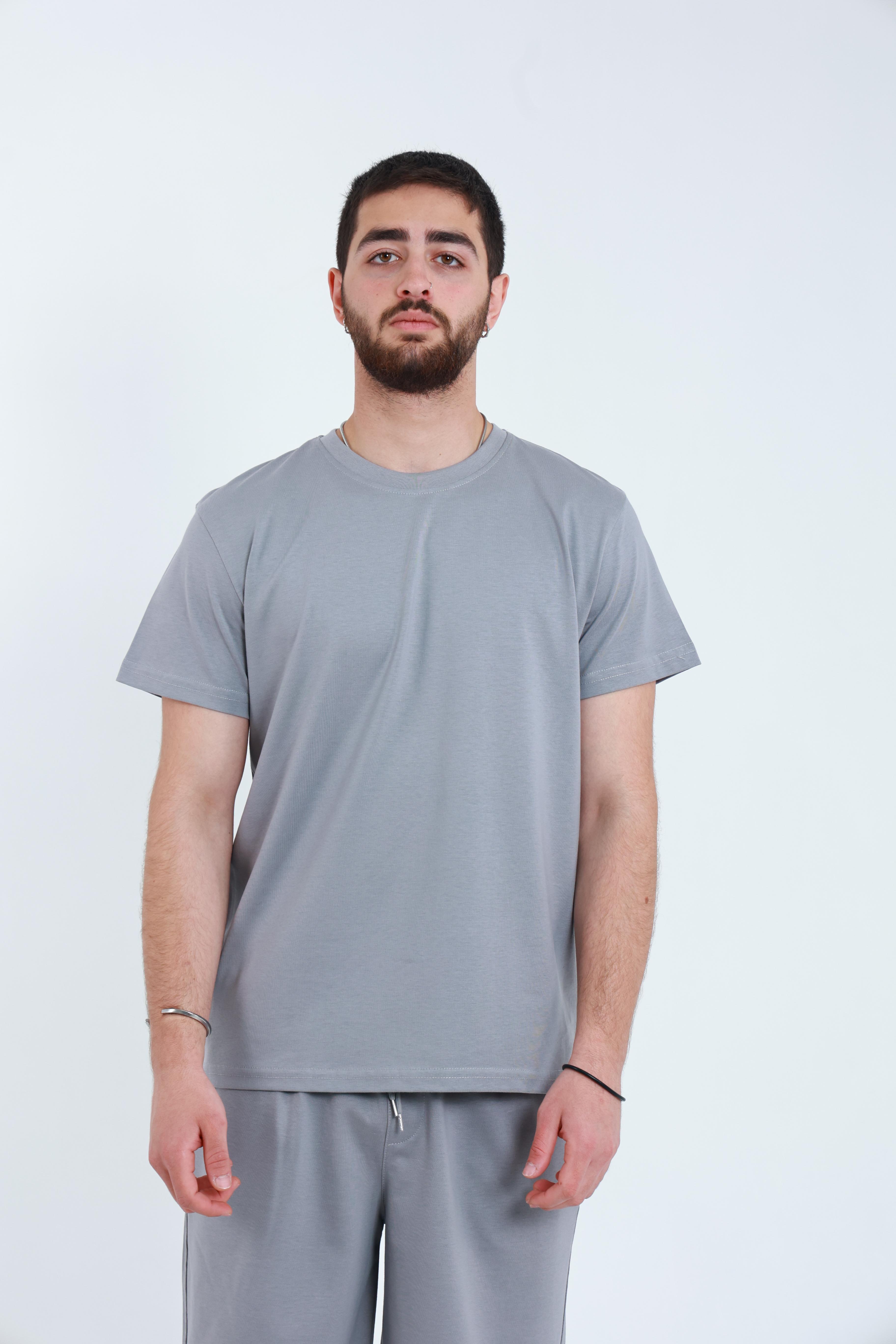 Şort T-Shirt Takım Gri