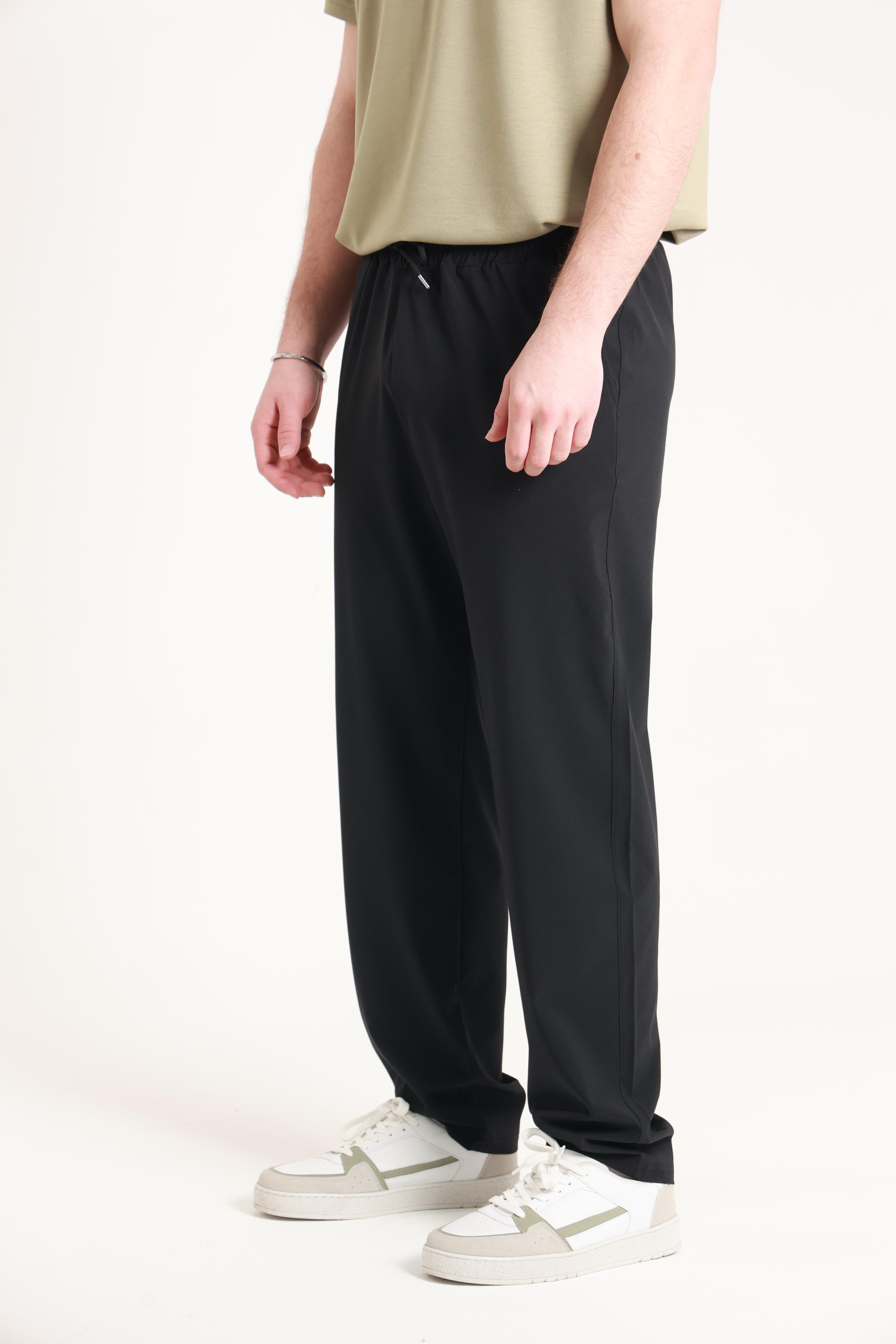 Paraşüt Baggy Eşofman Siyah