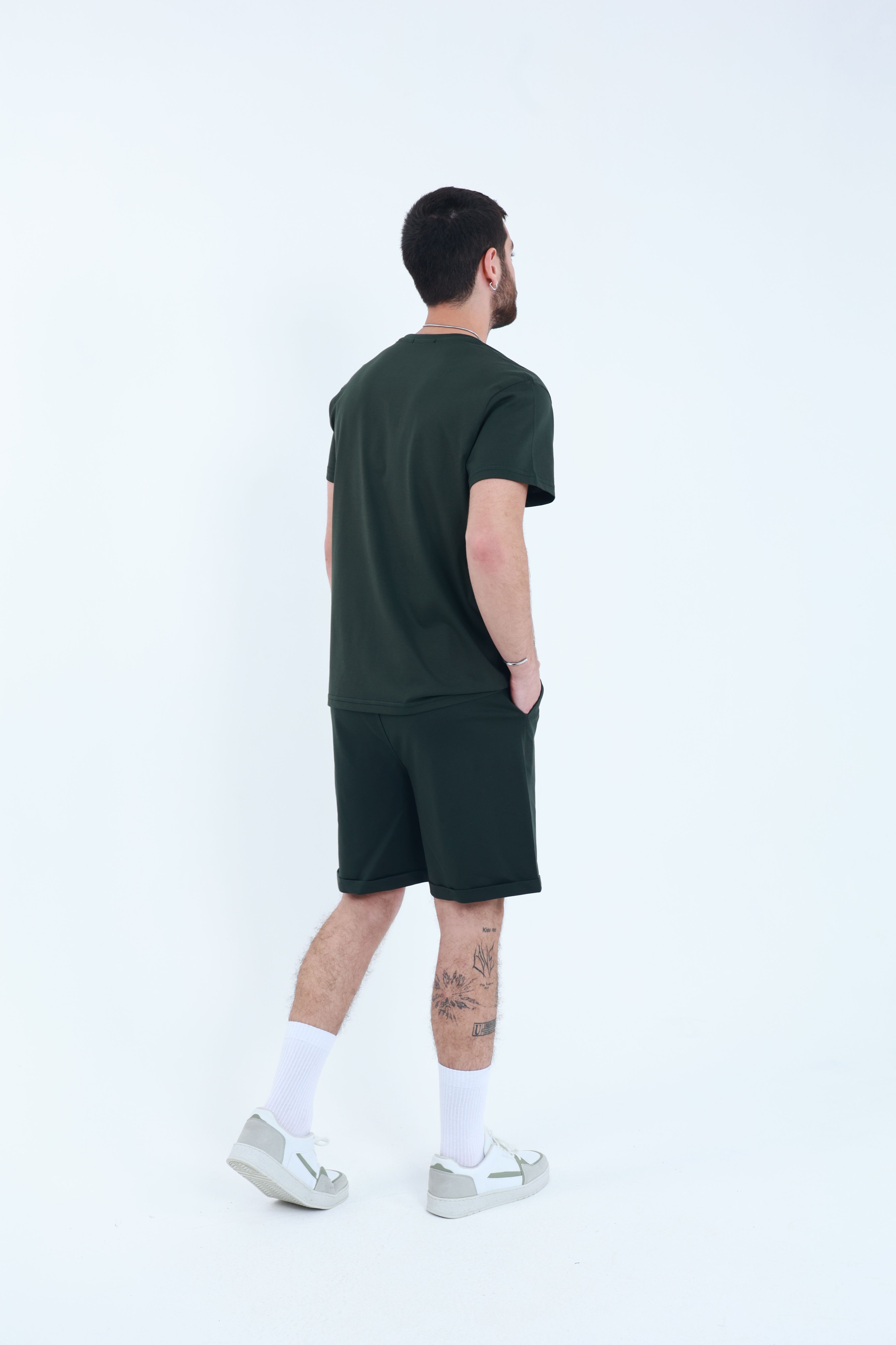 Şort T-Shirt Takım Haki