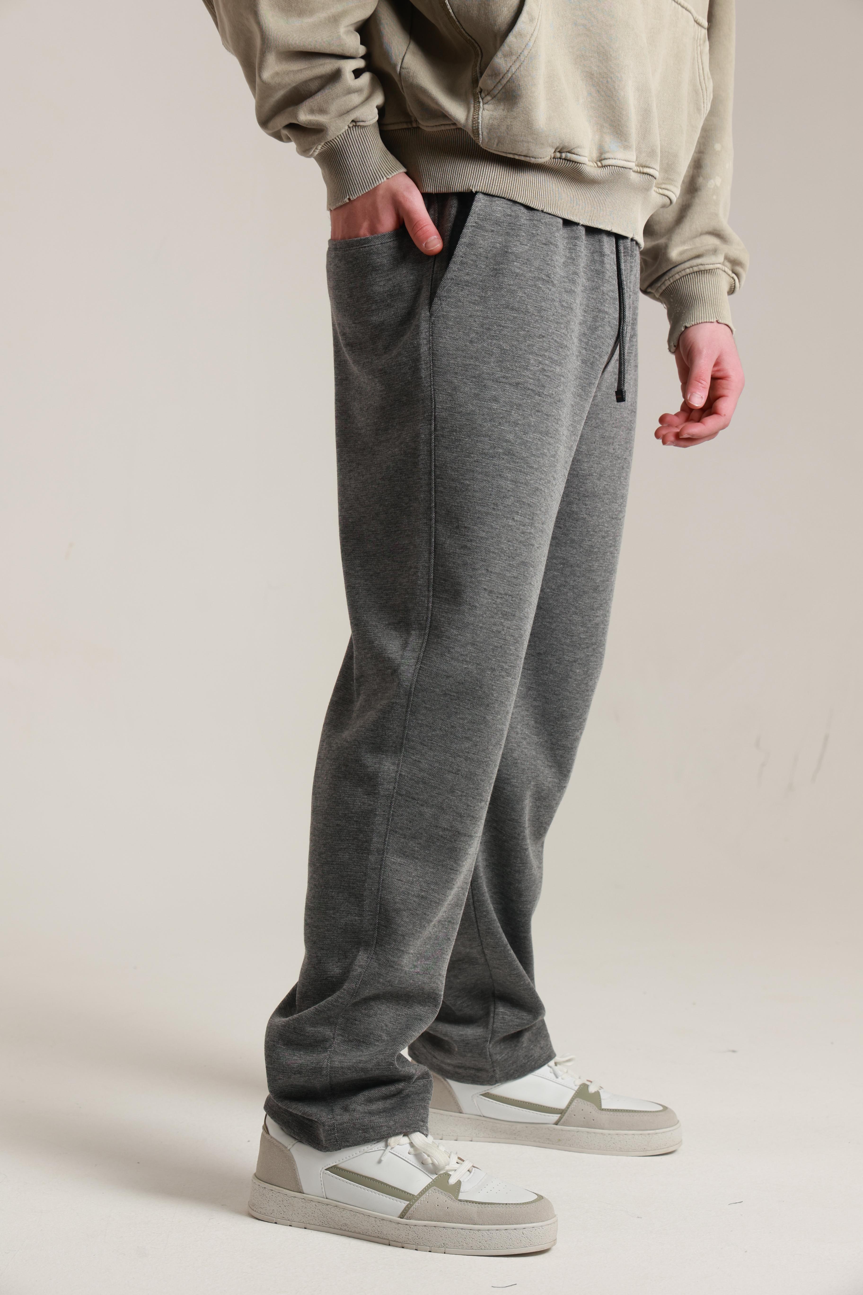 Pike Arka Cepli Baggy Eşofman Füme
