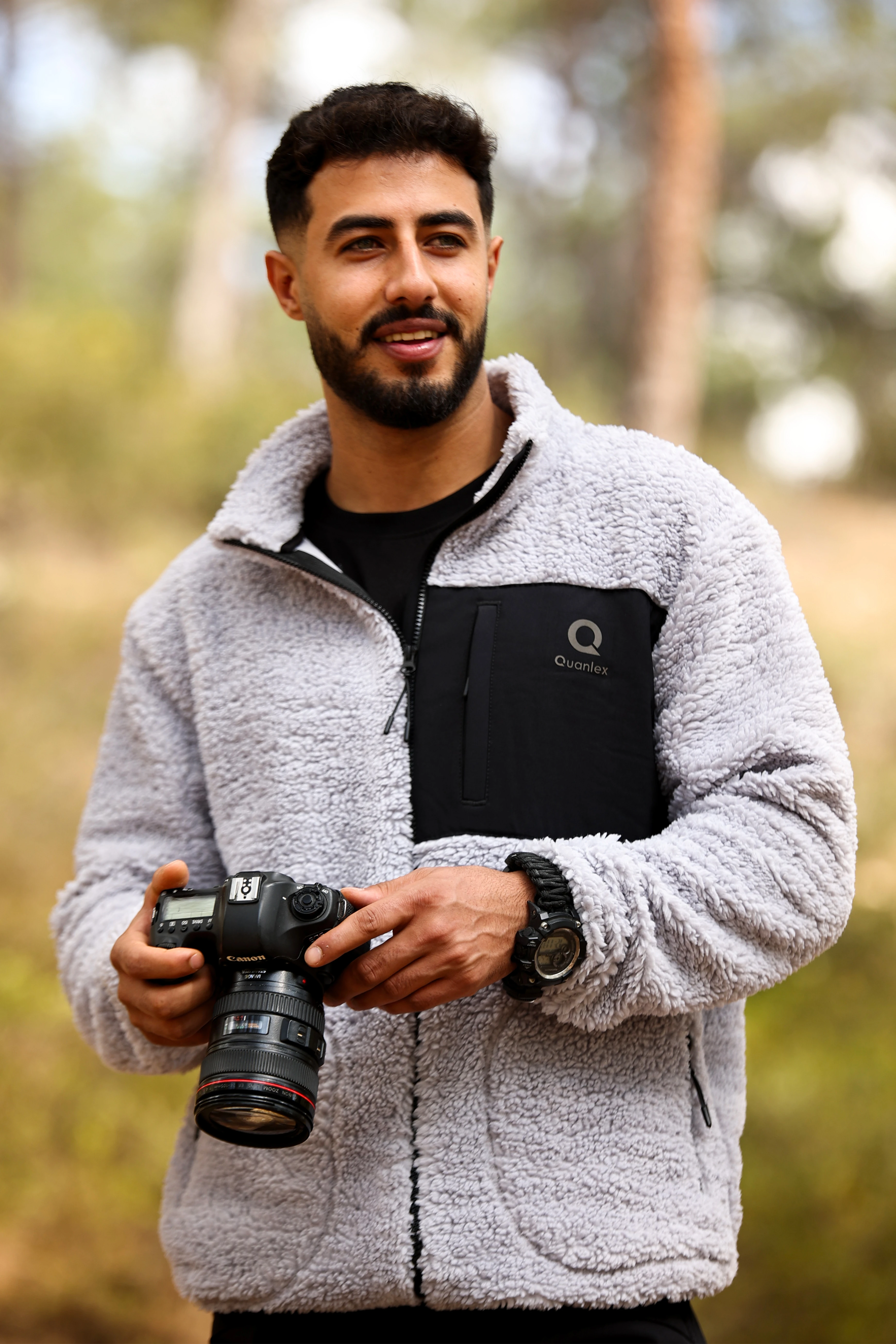 Gri Kuzu Welsoft Polar Ceket