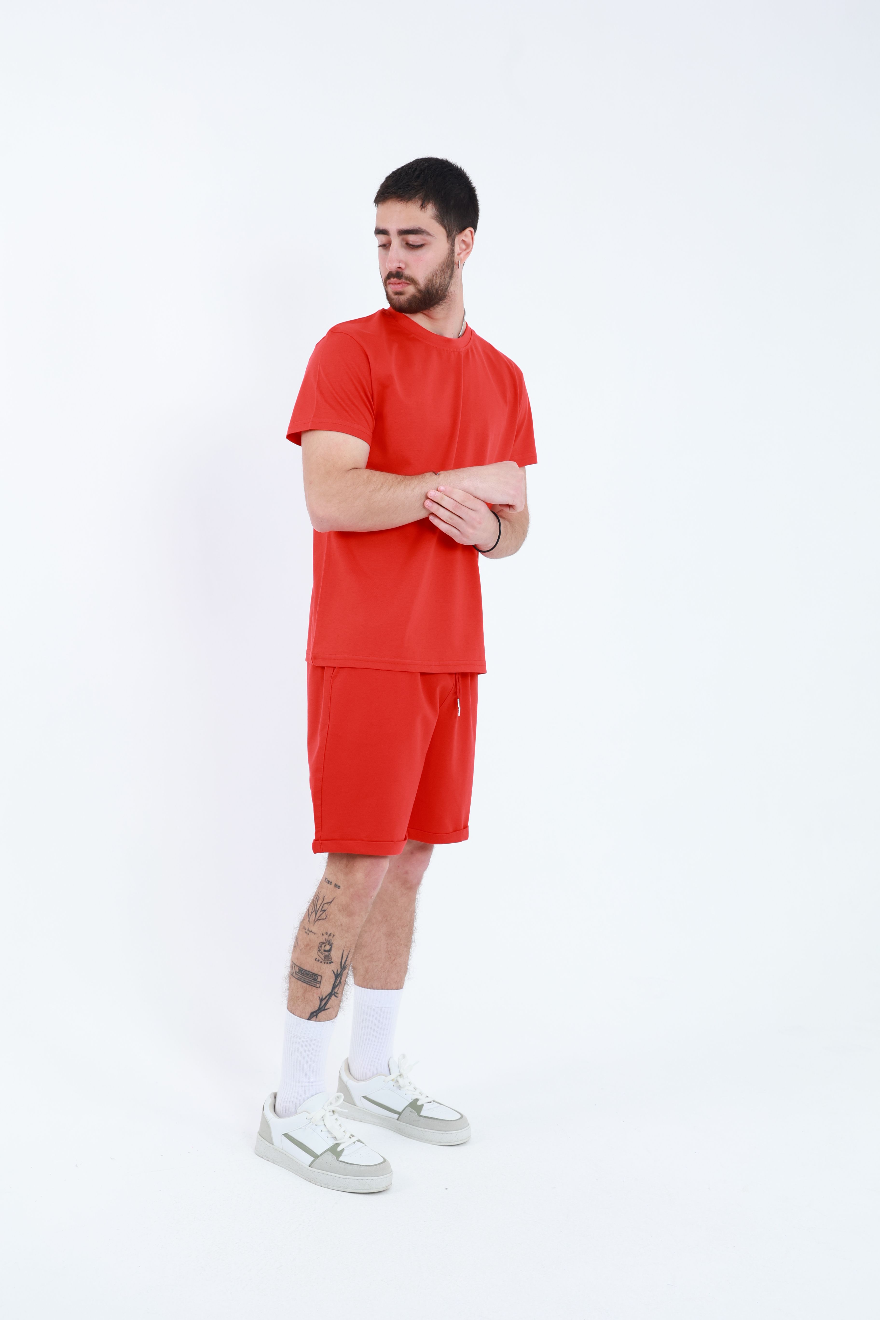 Şort T-Shirt Takım Kırmızı