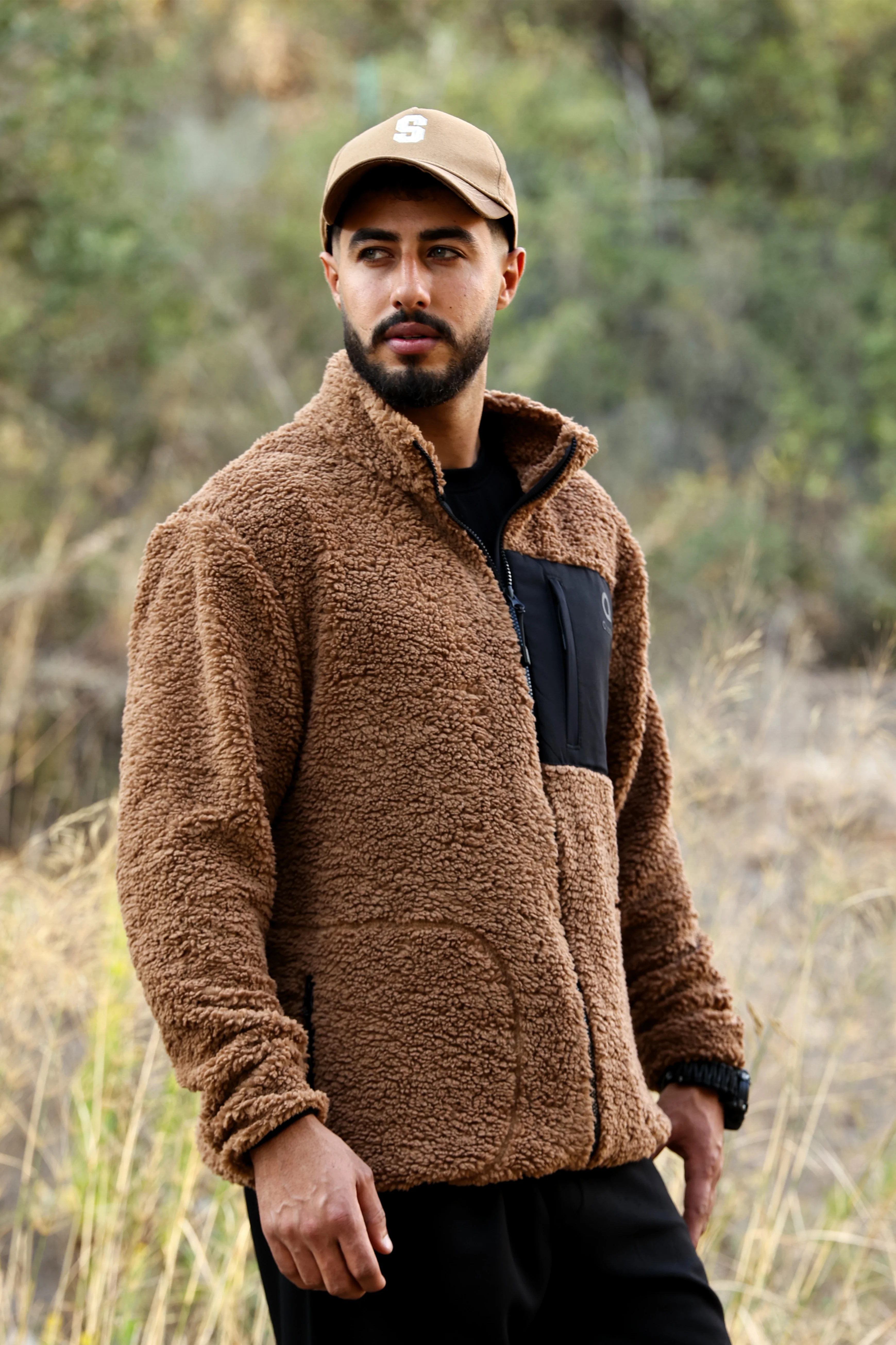 Kahverengi Kuzu Welsoft Polar Ceket