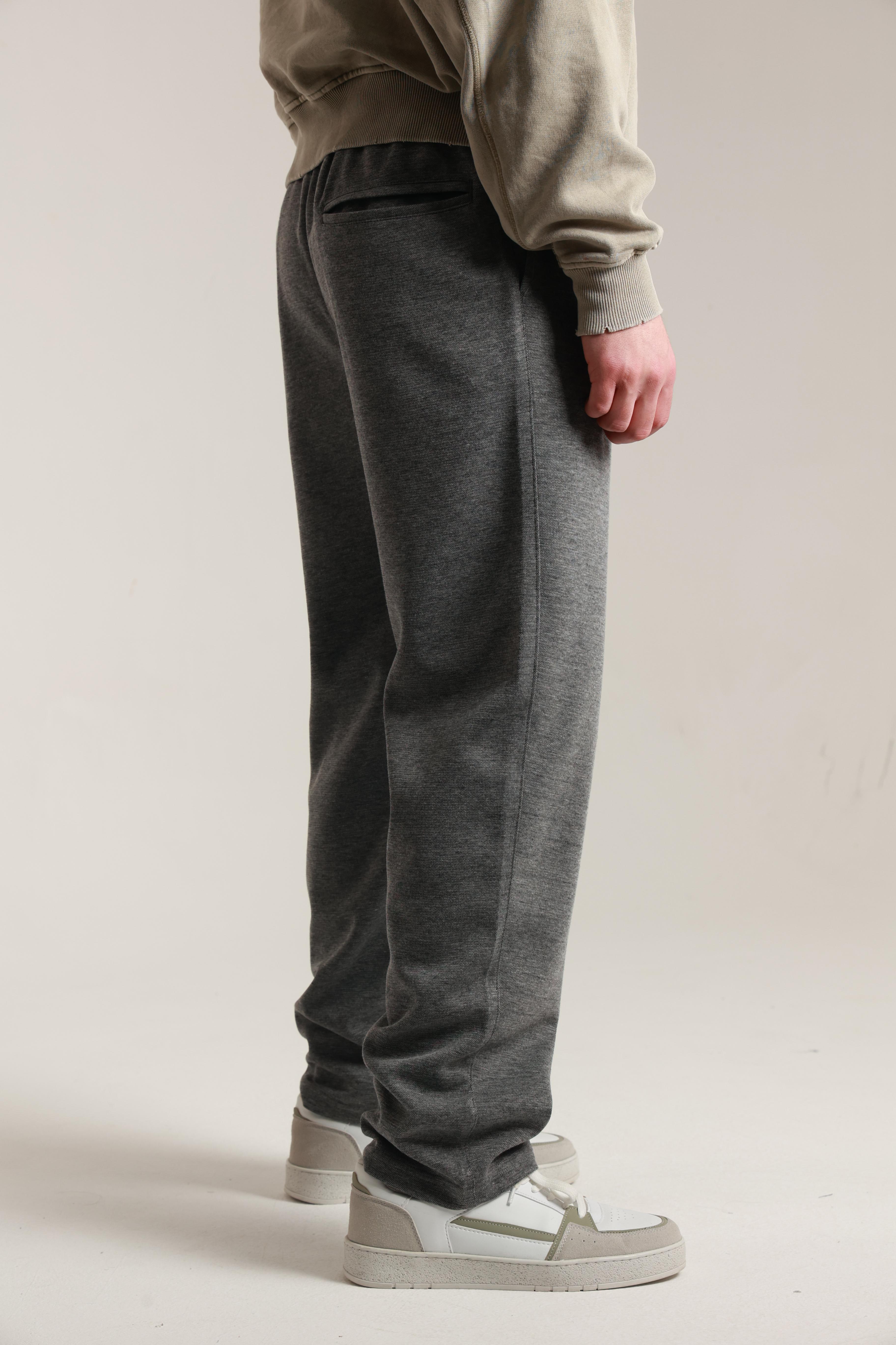 Pike Arka Cepli Baggy Eşofman Füme