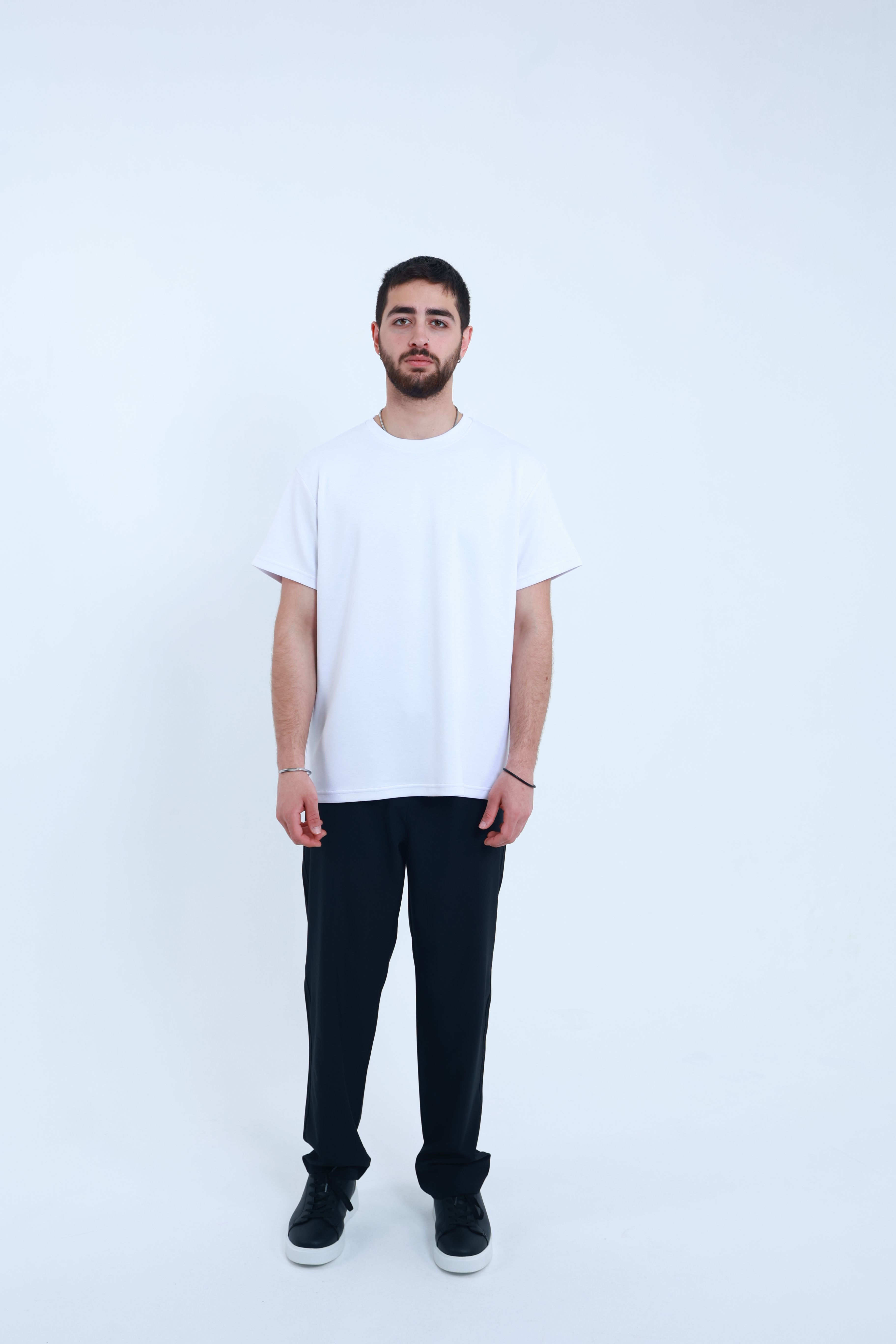 Modal Regular T-Shirt Beyaz