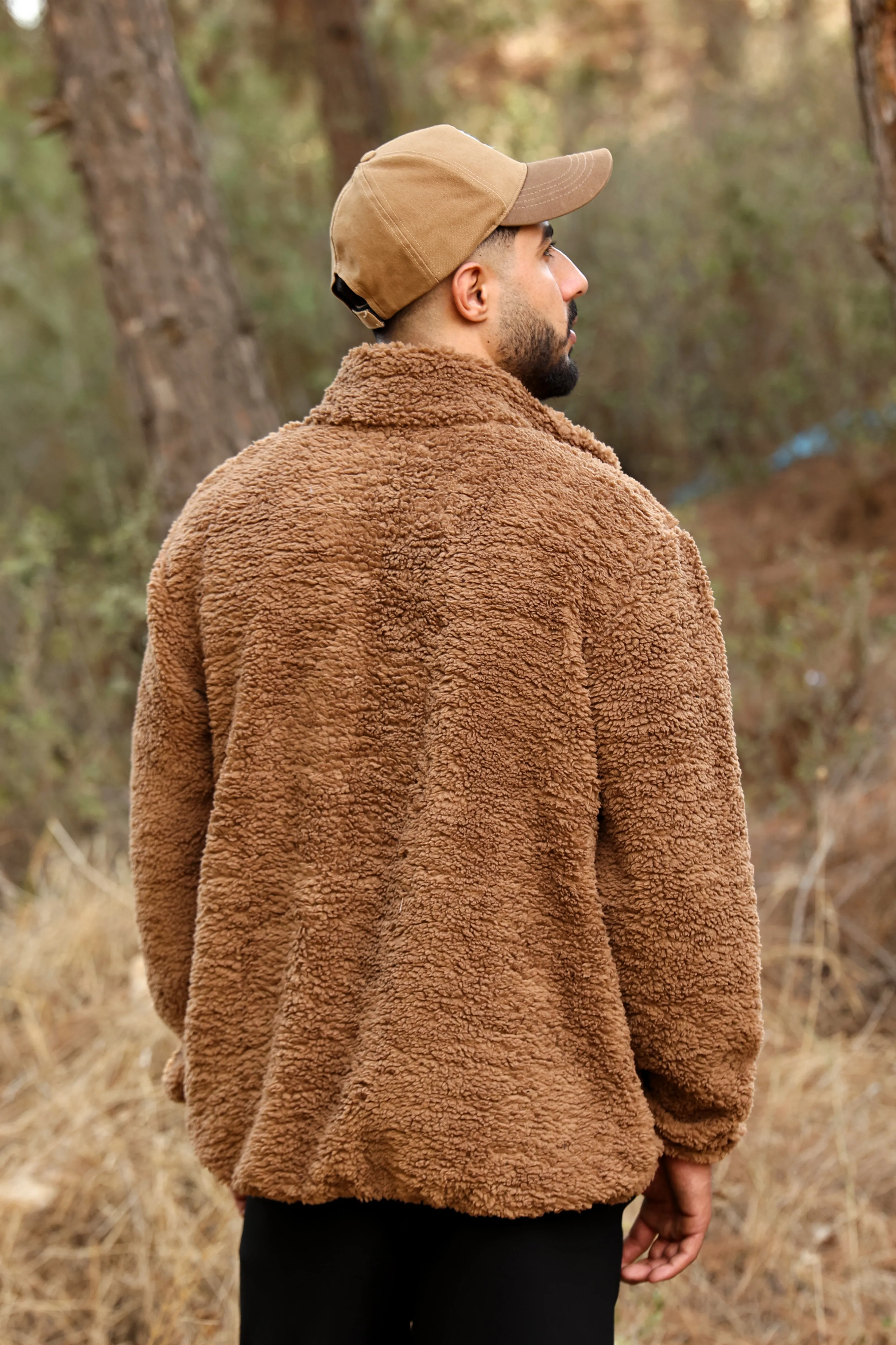 Kahverengi Kuzu Welsoft Polar Ceket