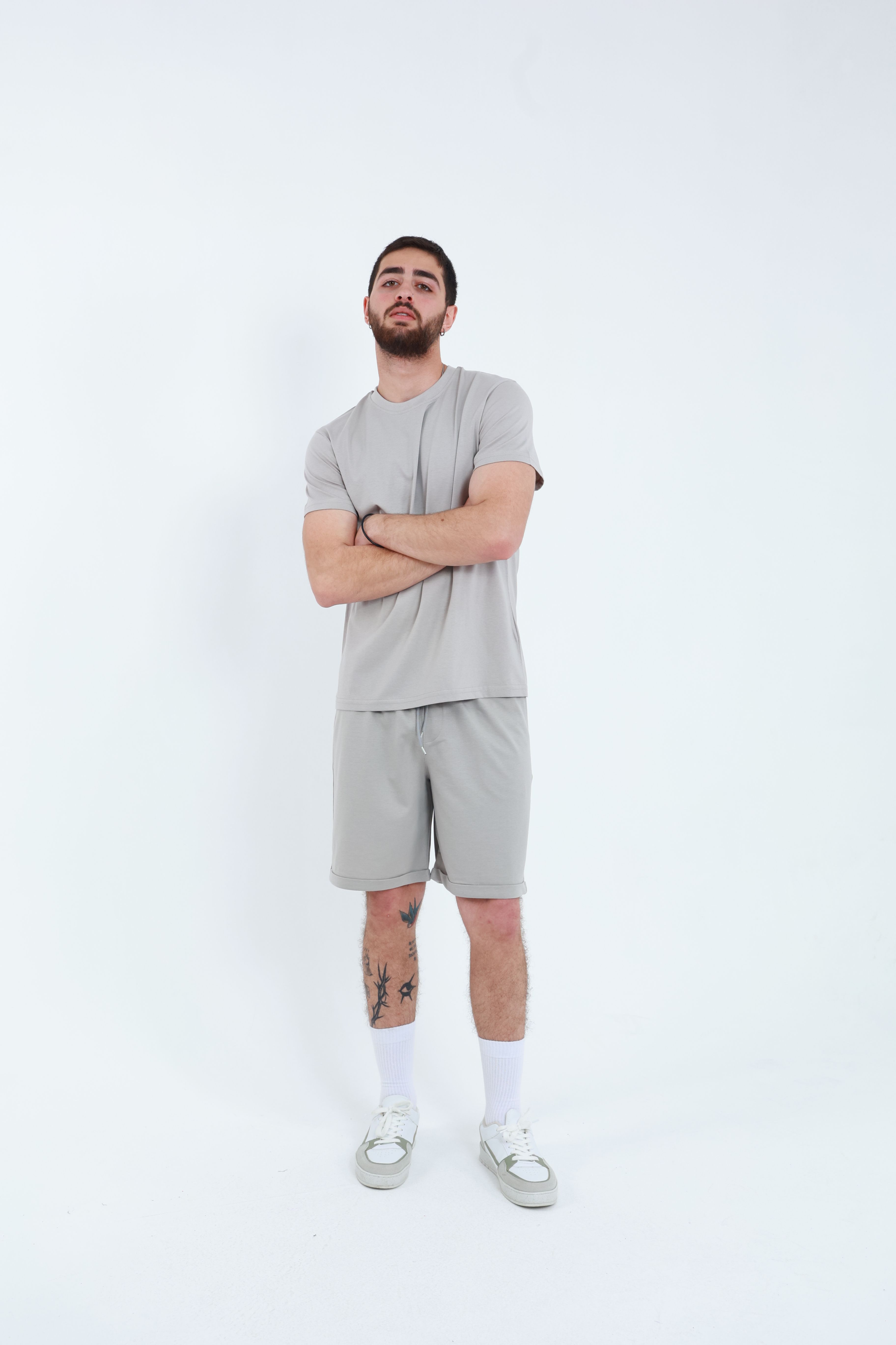 Şort T-Shirt Takım Taş