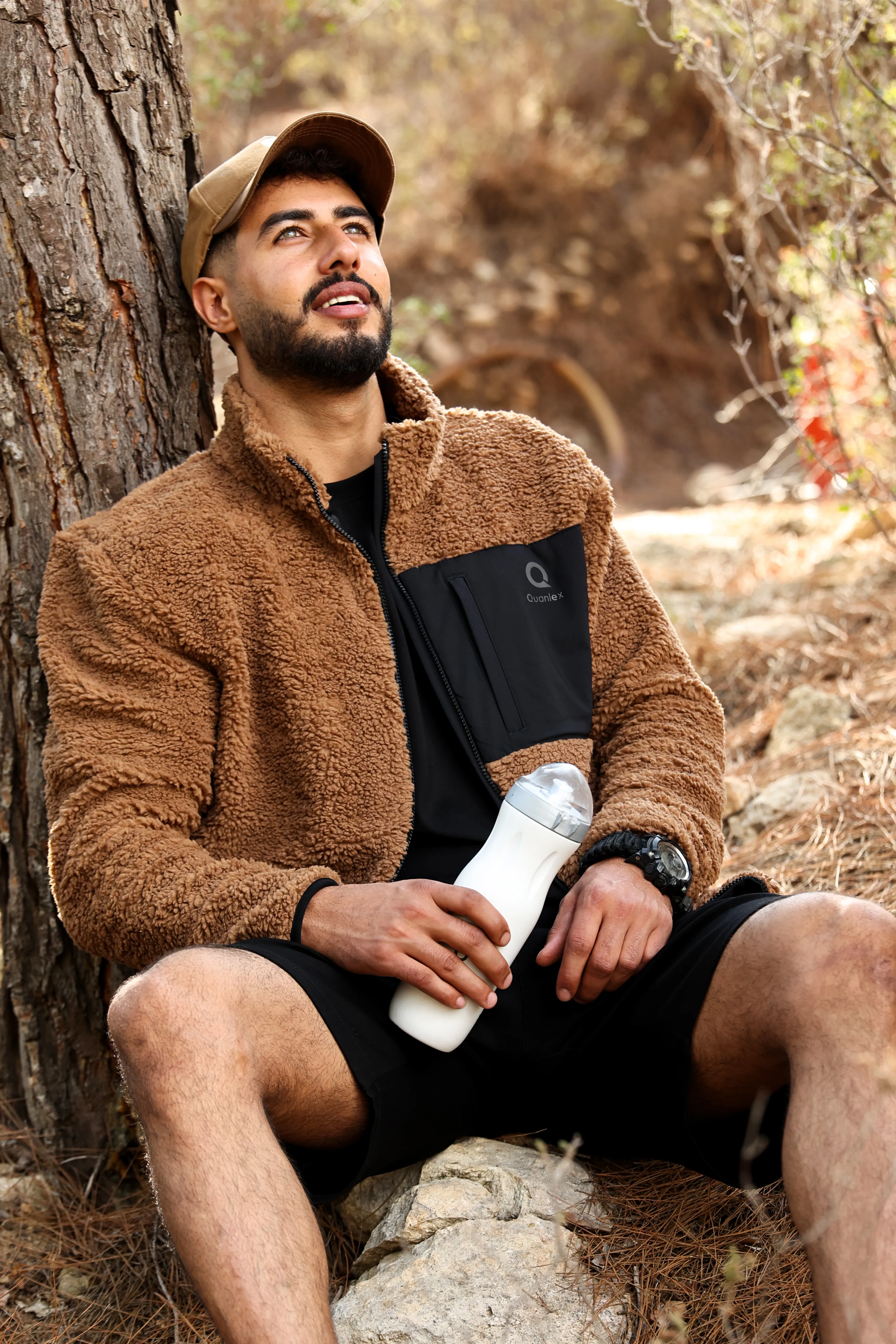 Kahverengi Kuzu Welsoft Polar Ceket