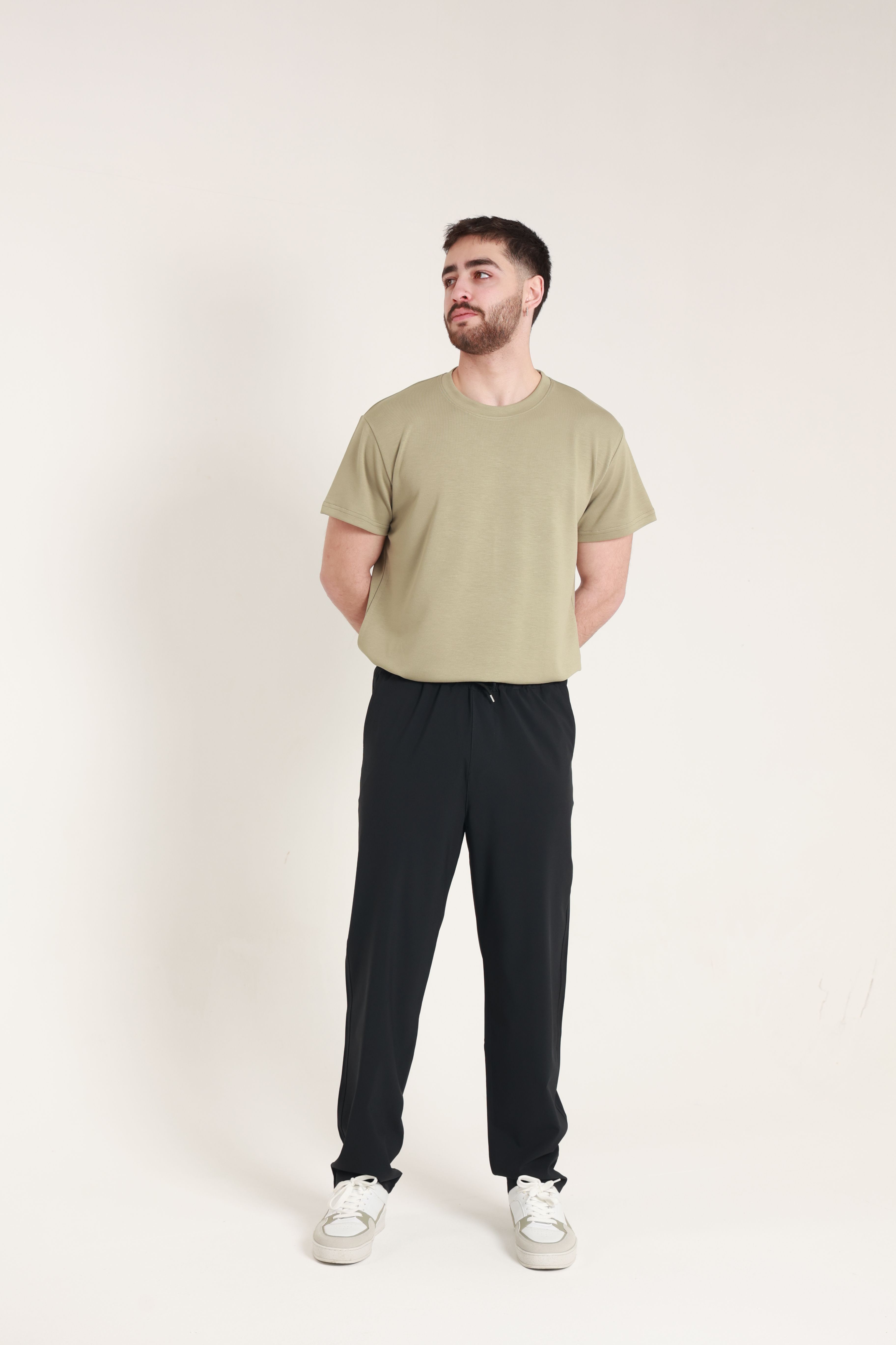 Paraşüt Baggy Eşofman Siyah