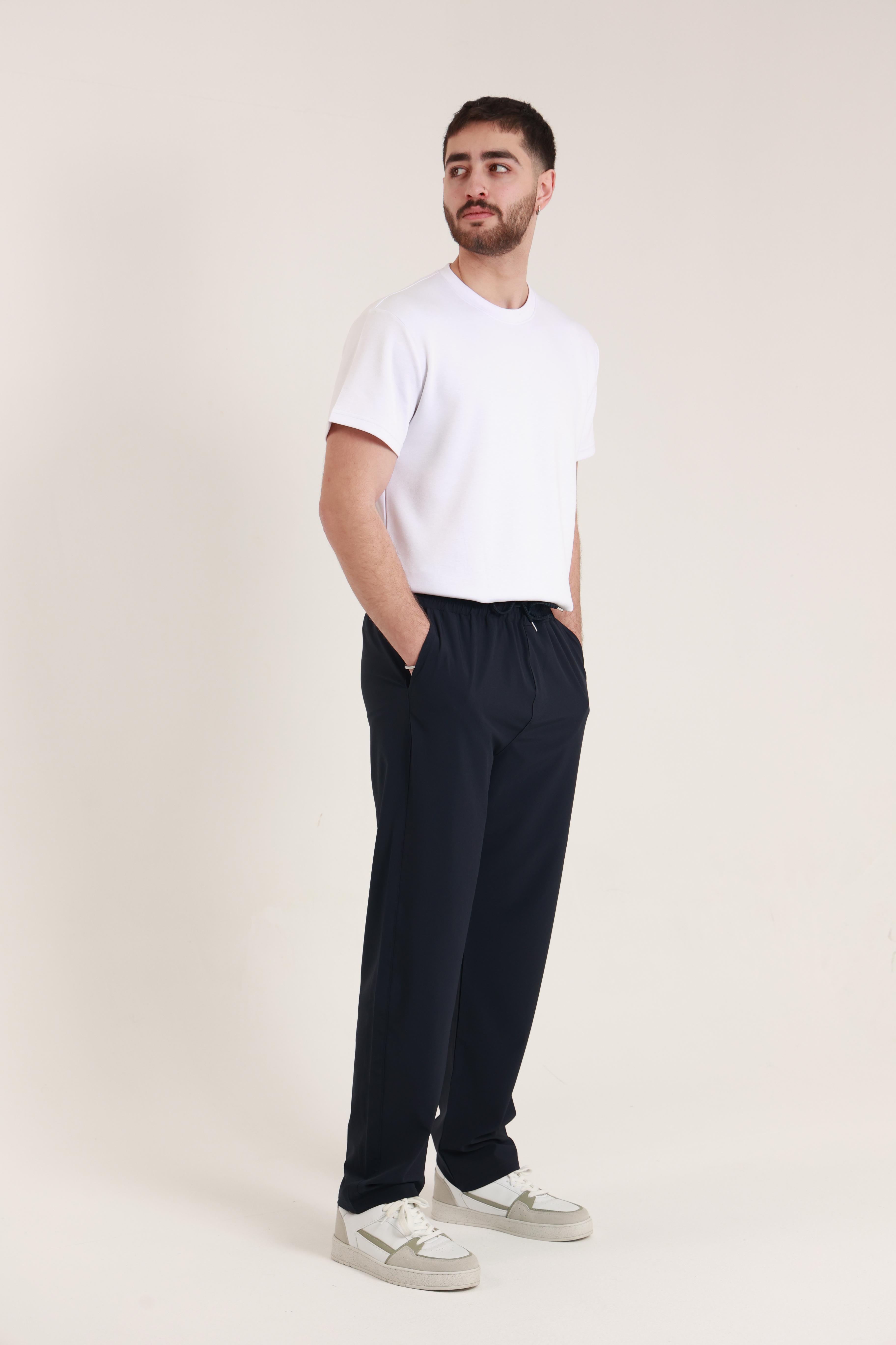 Paraşüt Baggy Eşofman Lacivert