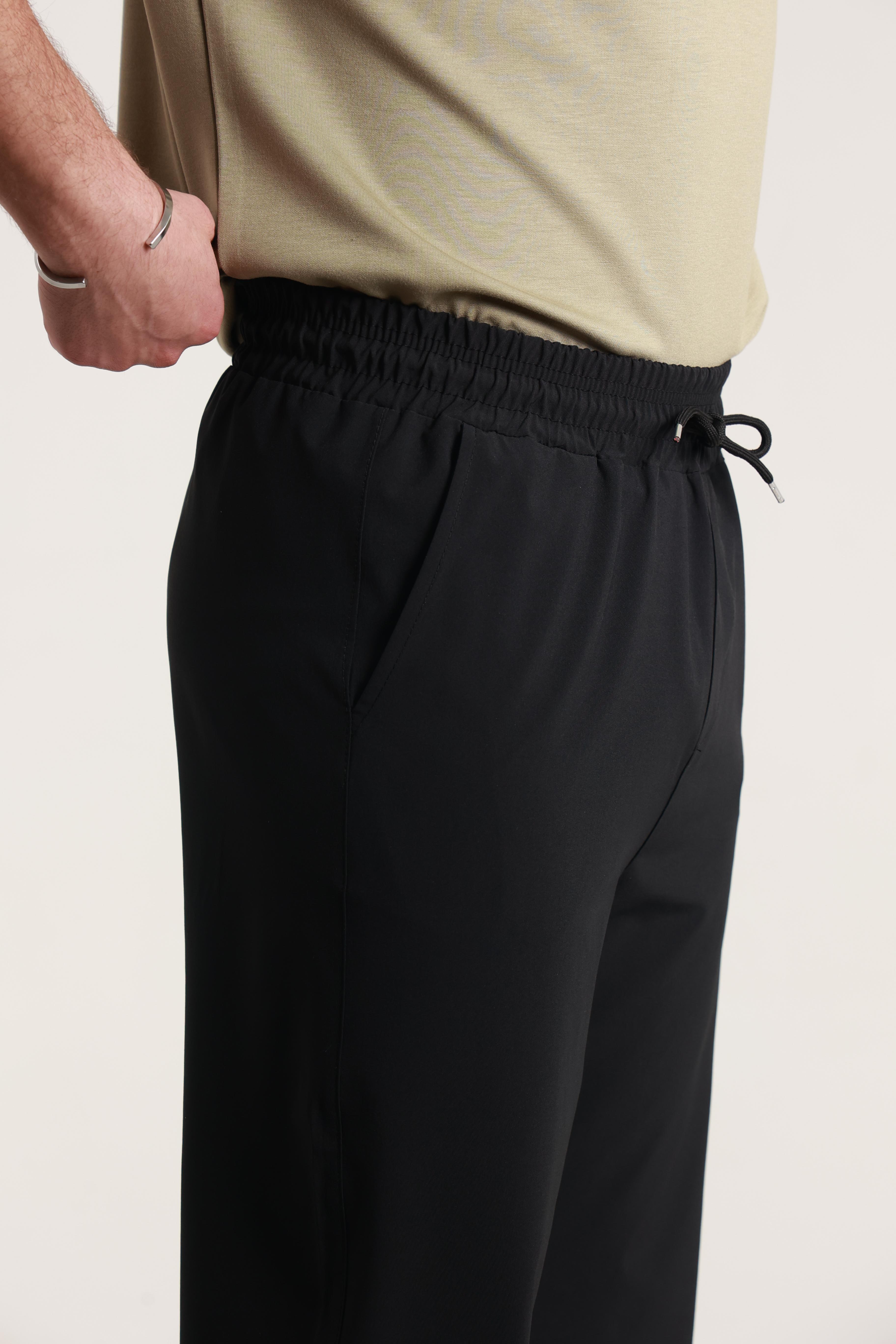 Paraşüt Baggy Eşofman Siyah