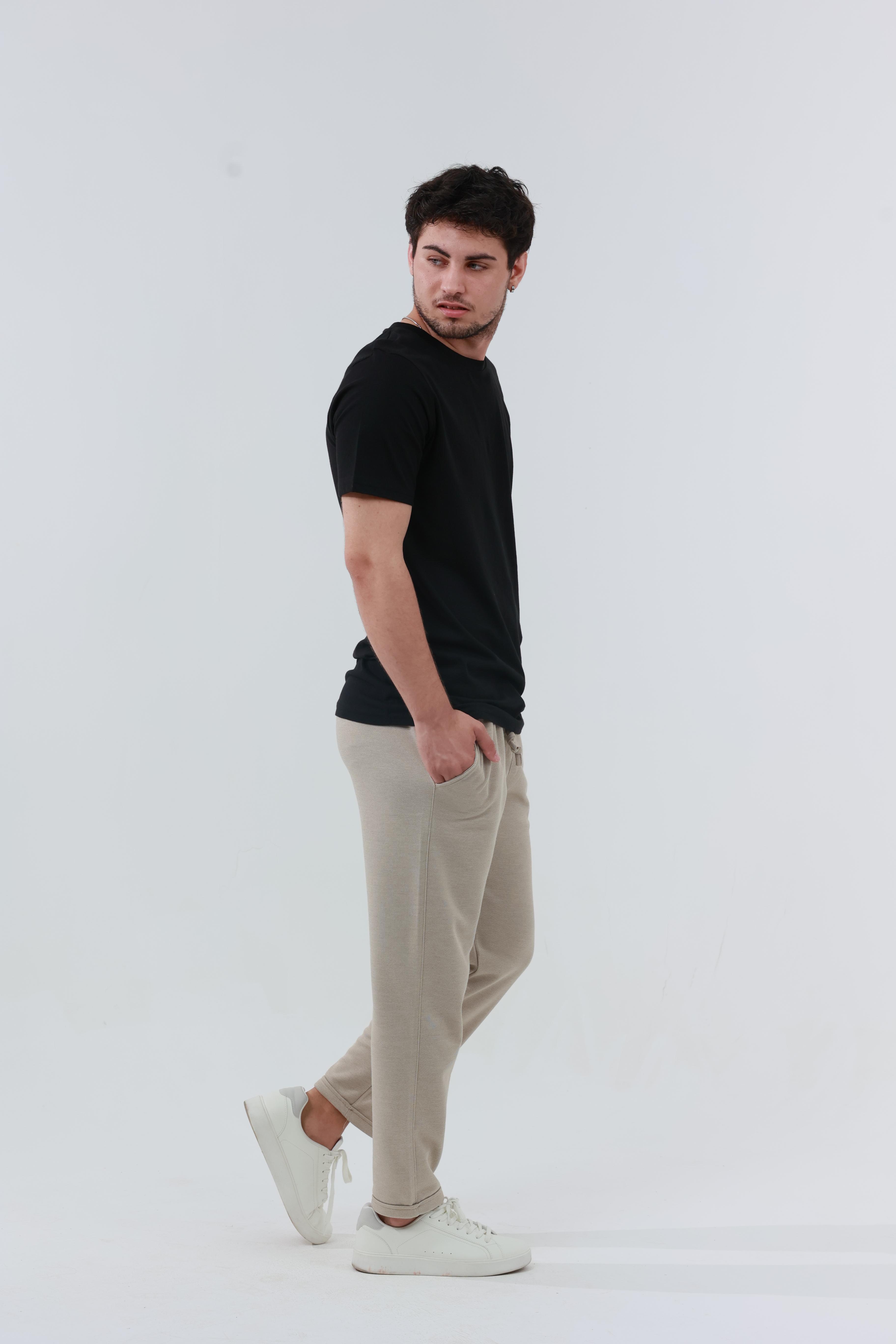 Erkek Pike Eşofman Bej