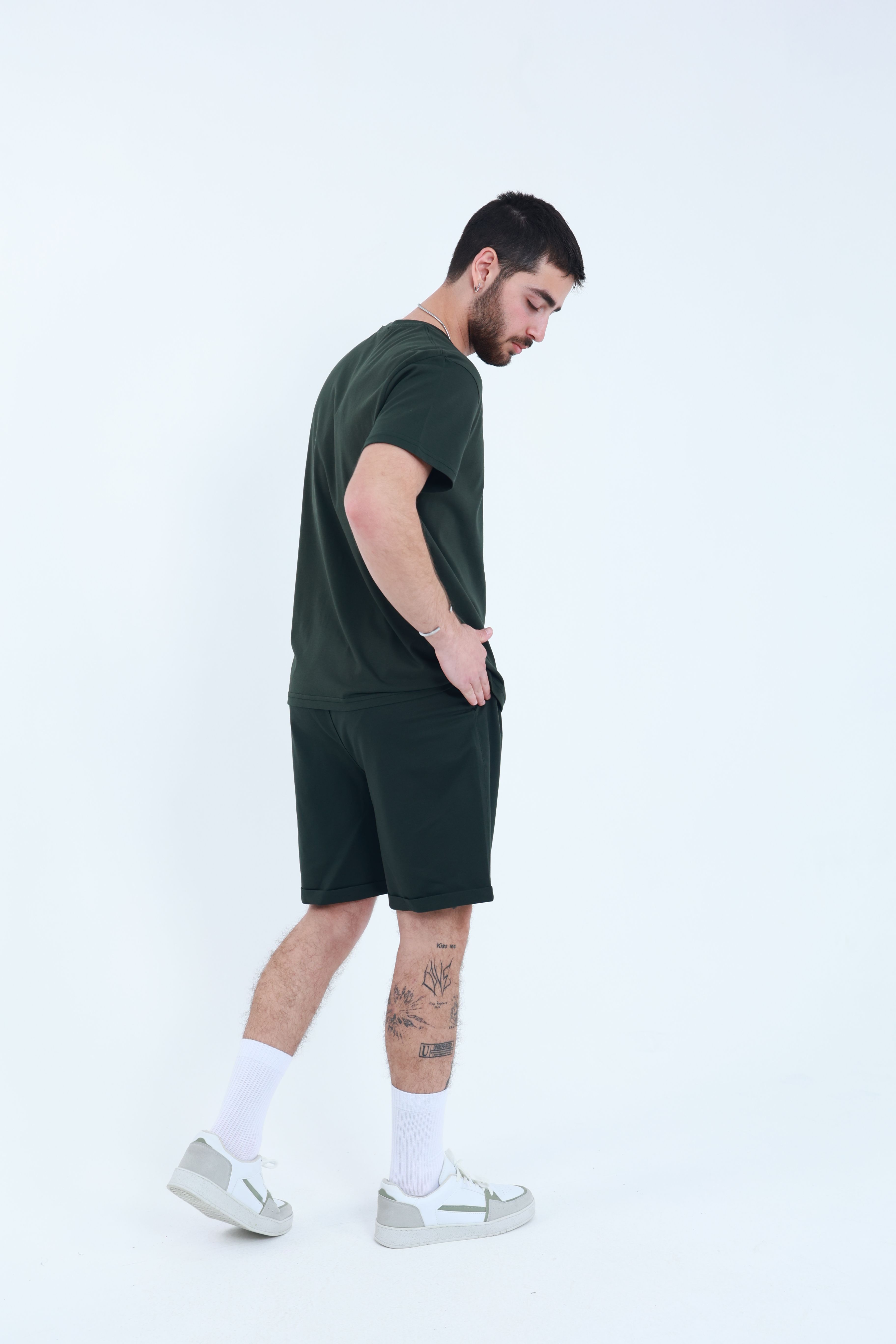 Şort T-Shirt Takım Haki