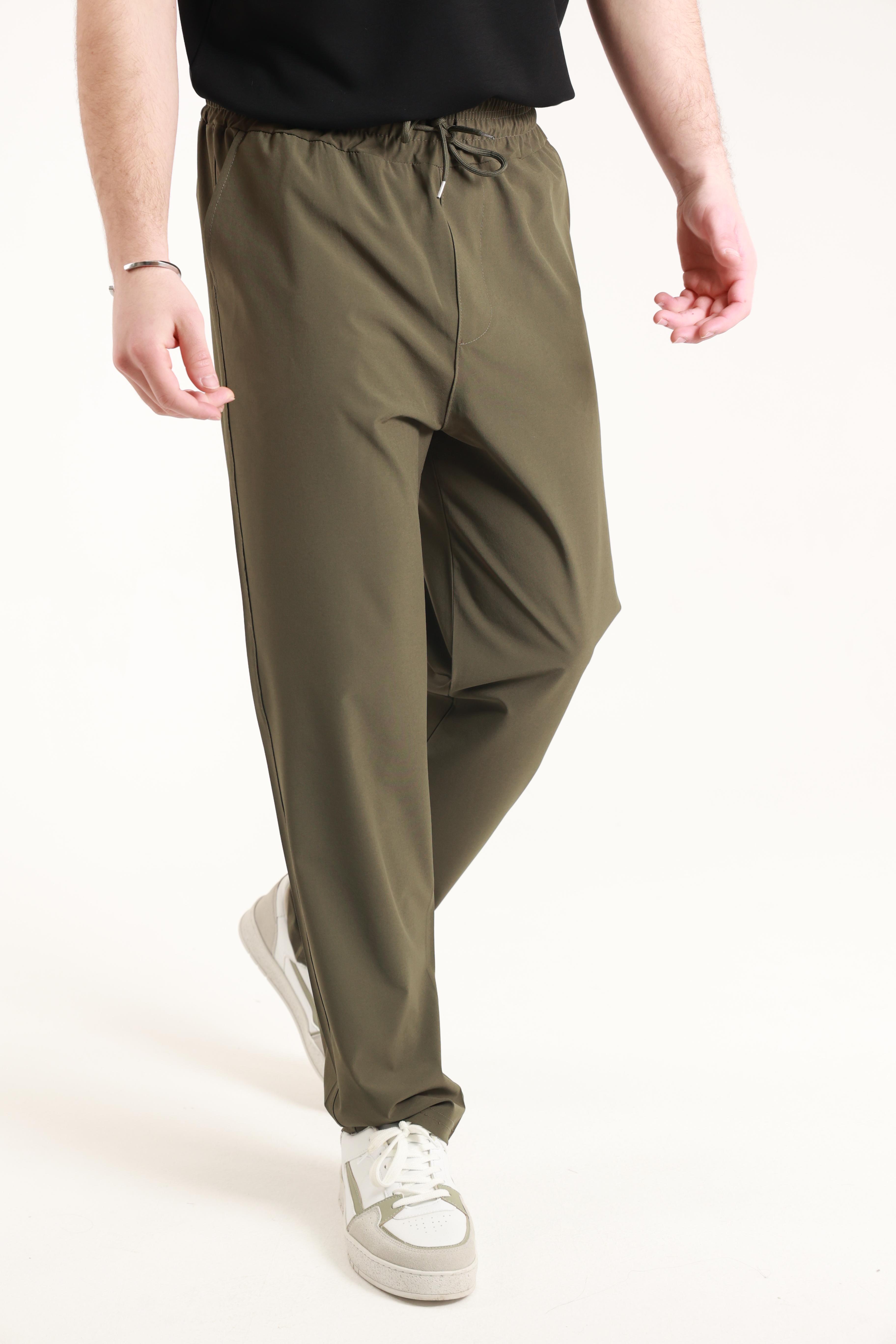 Paraşüt Baggy Eşofman Haki