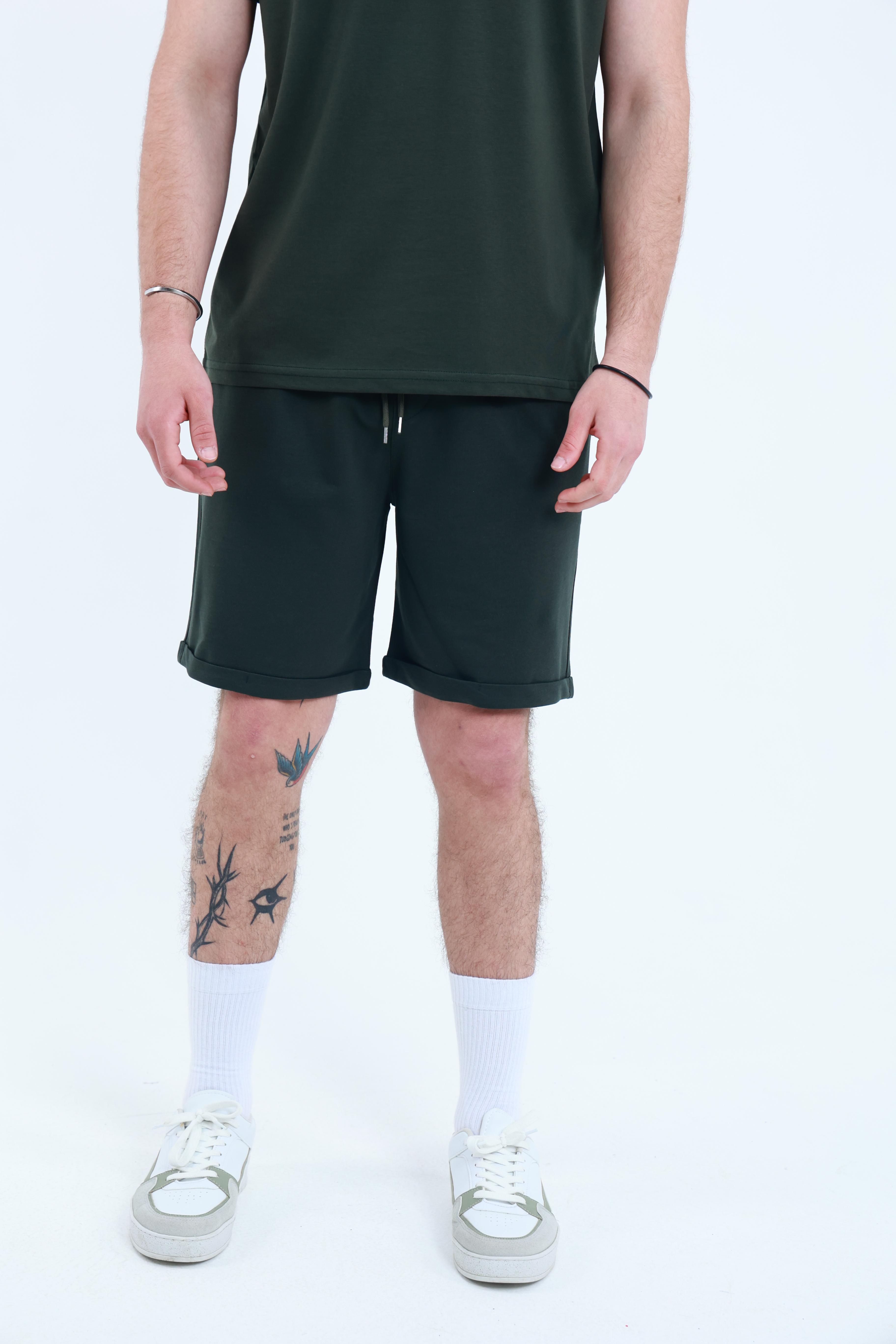 Şort T-Shirt Takım Haki