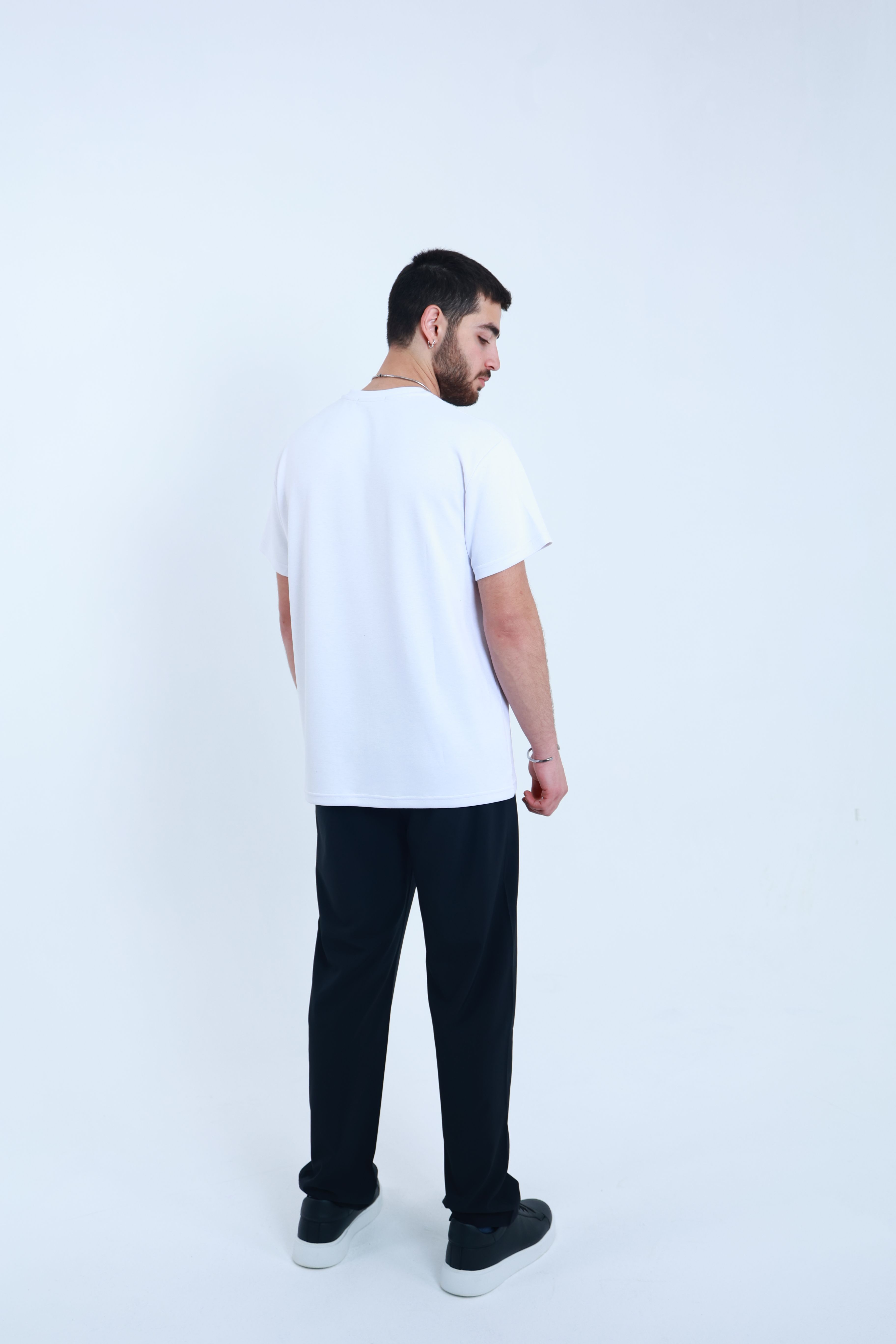 Modal Regular T-Shirt Beyaz