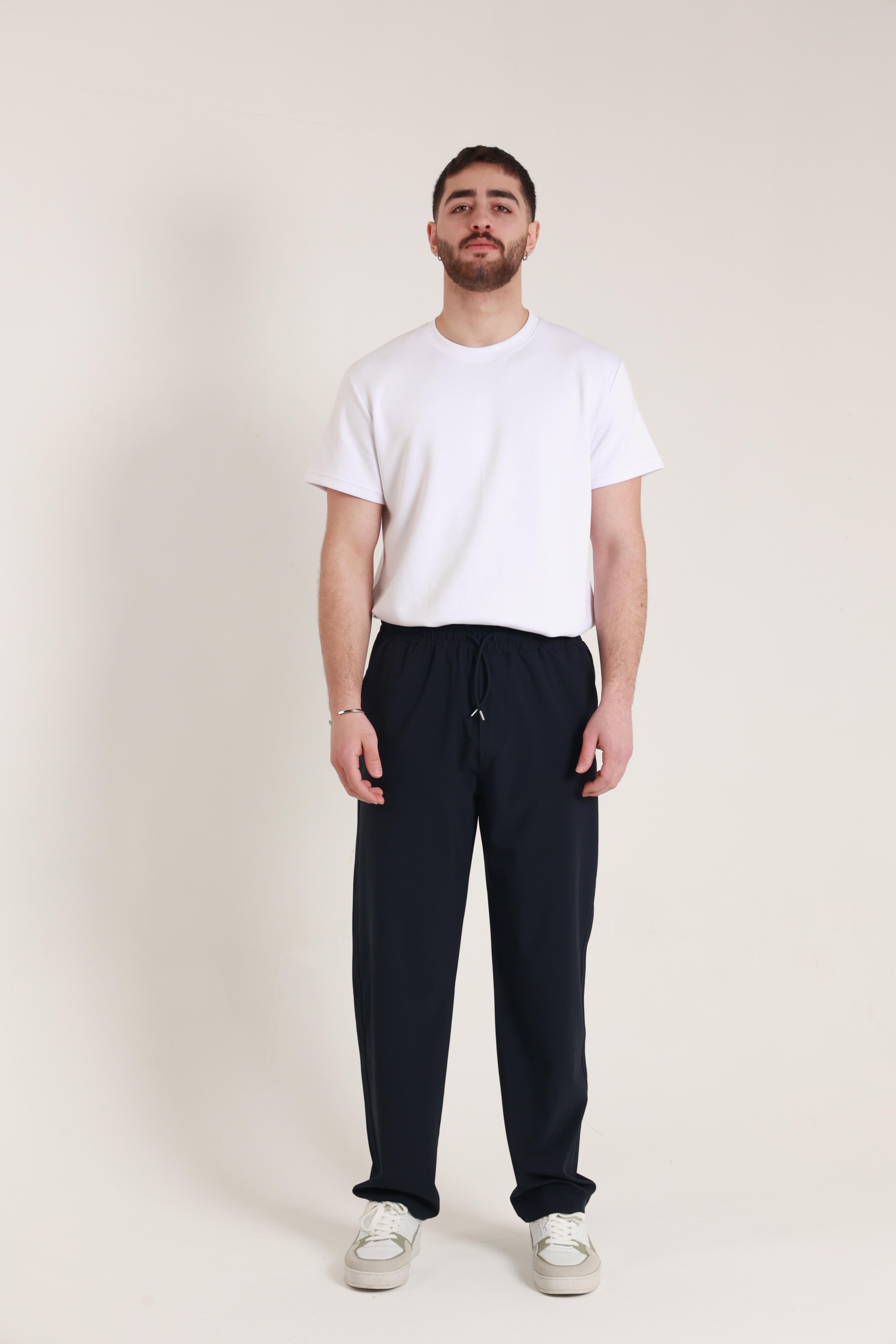 Paraşüt Baggy Eşofman Lacivert