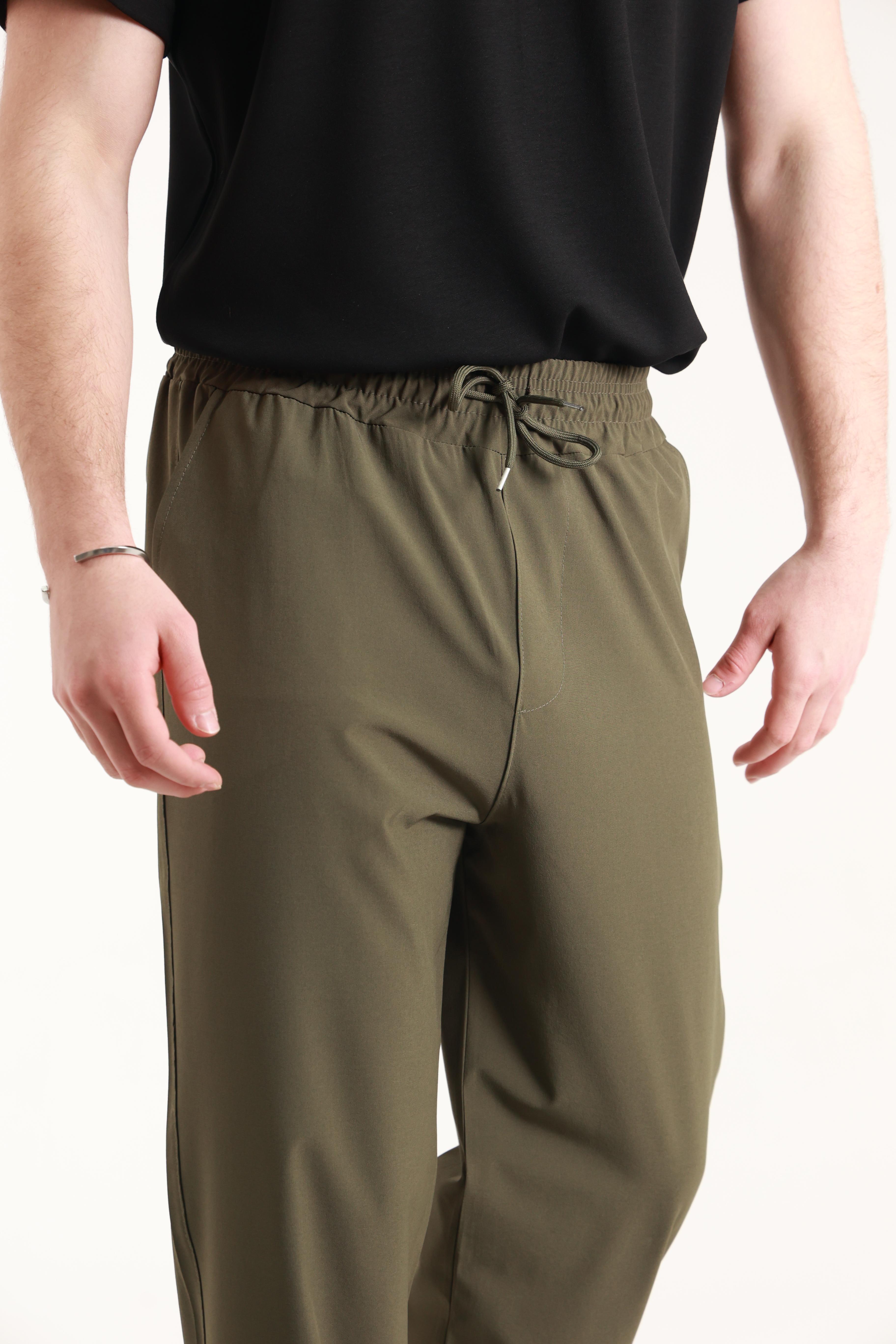 Paraşüt Baggy Eşofman Haki